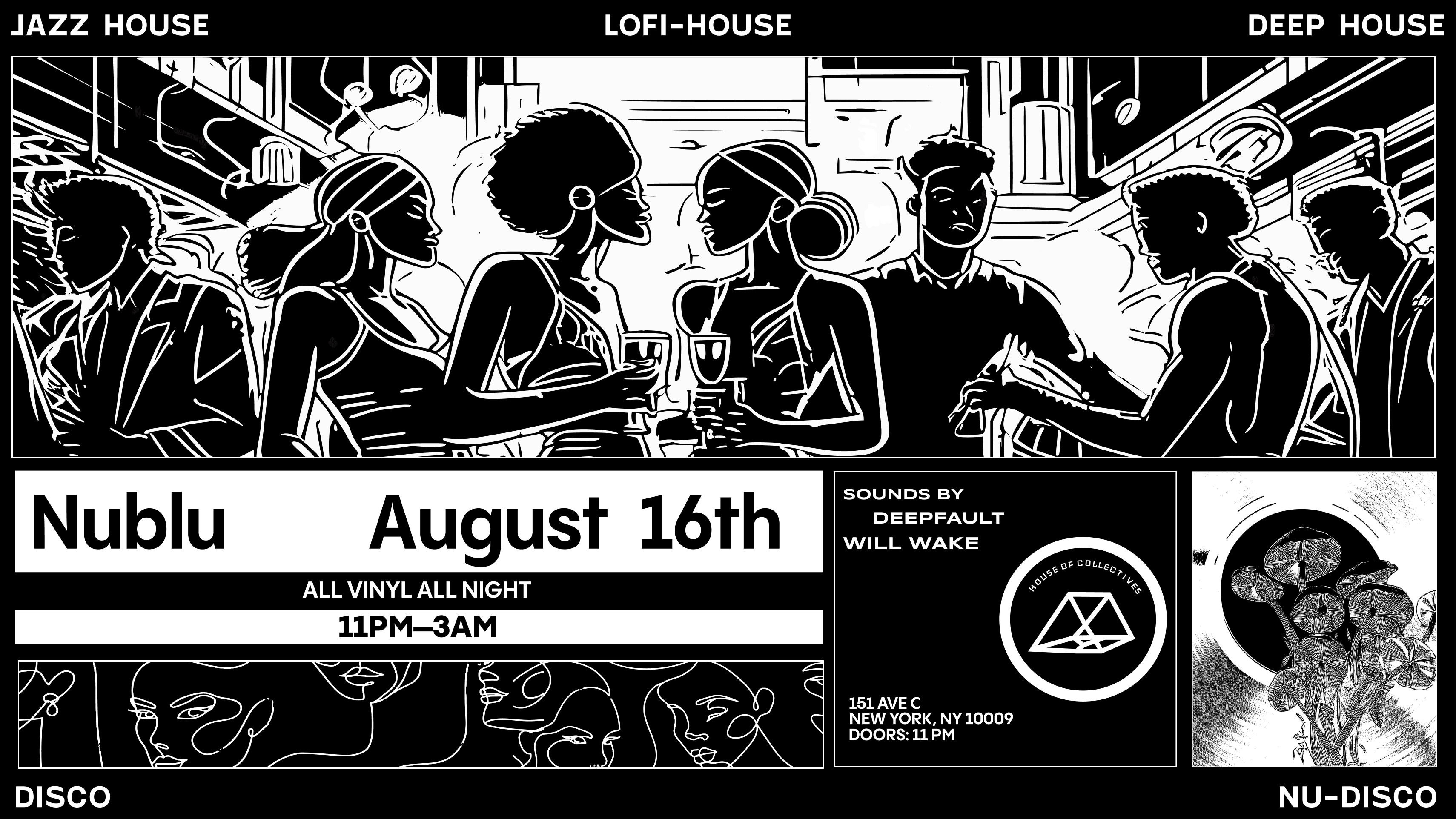 Nublu Presents: Archival Featuring Will Wake & Deepfault Cover