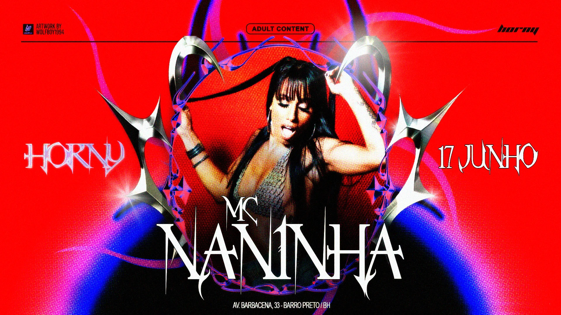 Horny C/ MC Naninha Cover