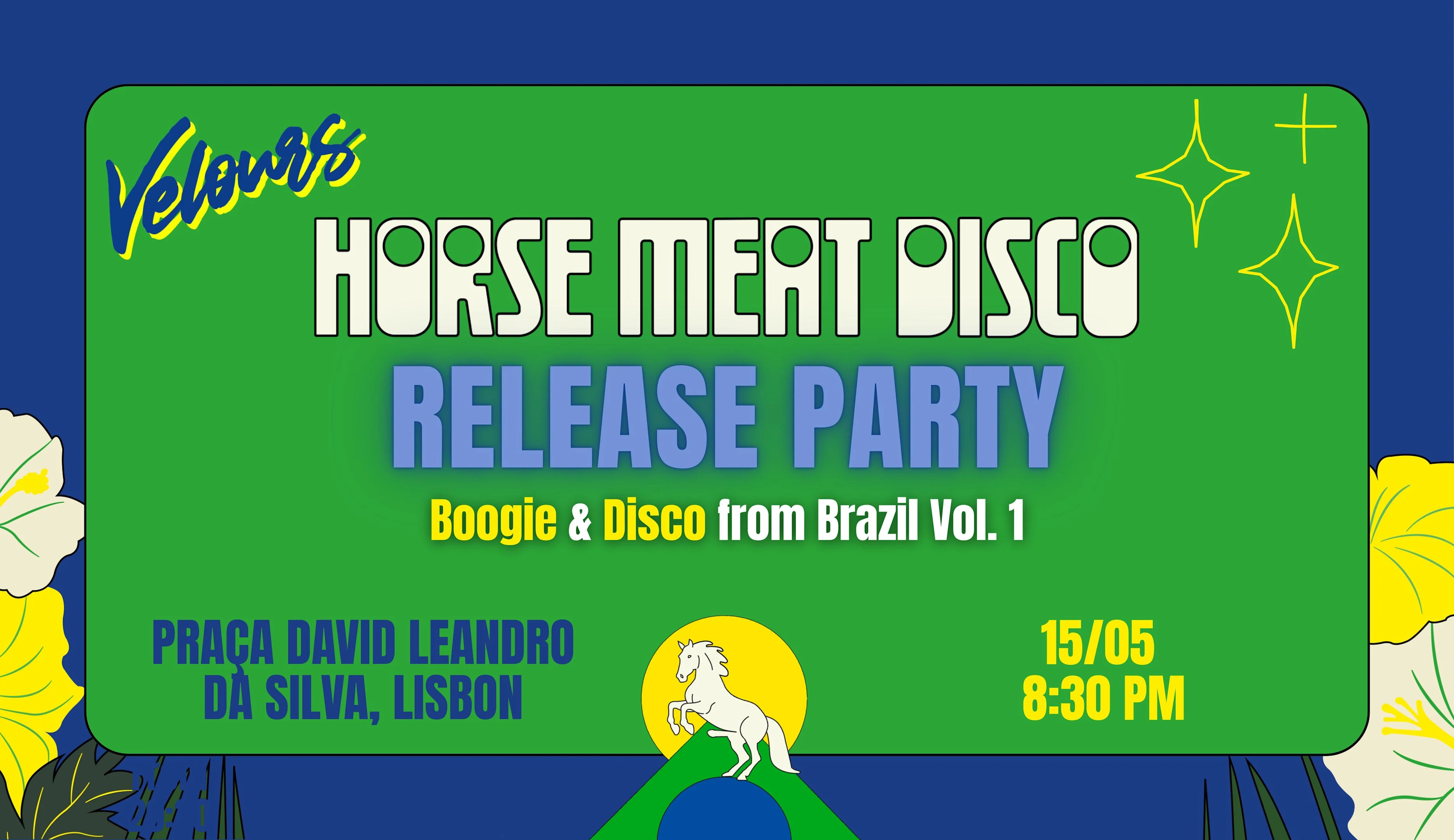 Horse Meat Disco Presents Disco And Boogie From Brazil Vol 1 Cover
