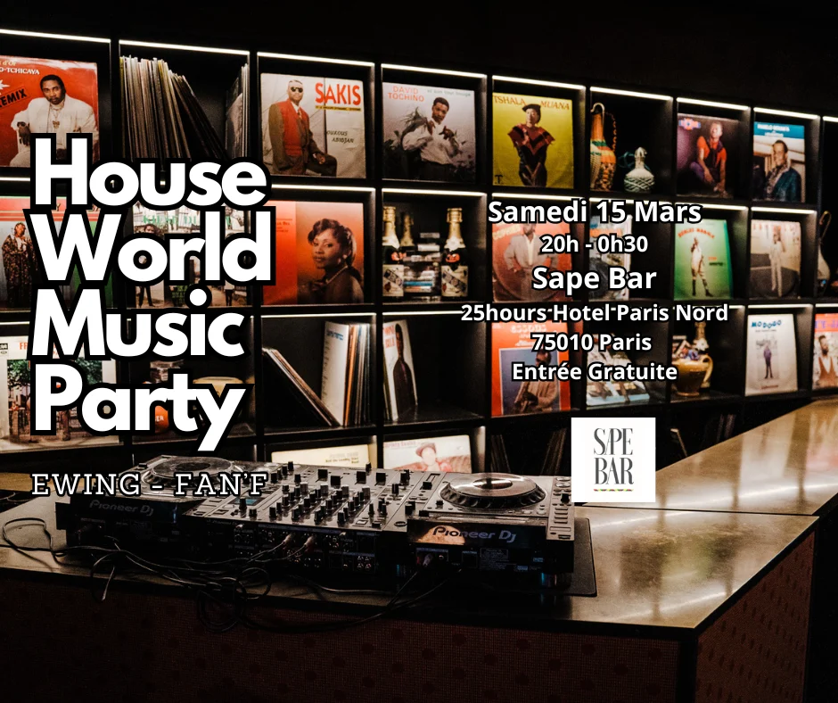 House World Music Party Cover