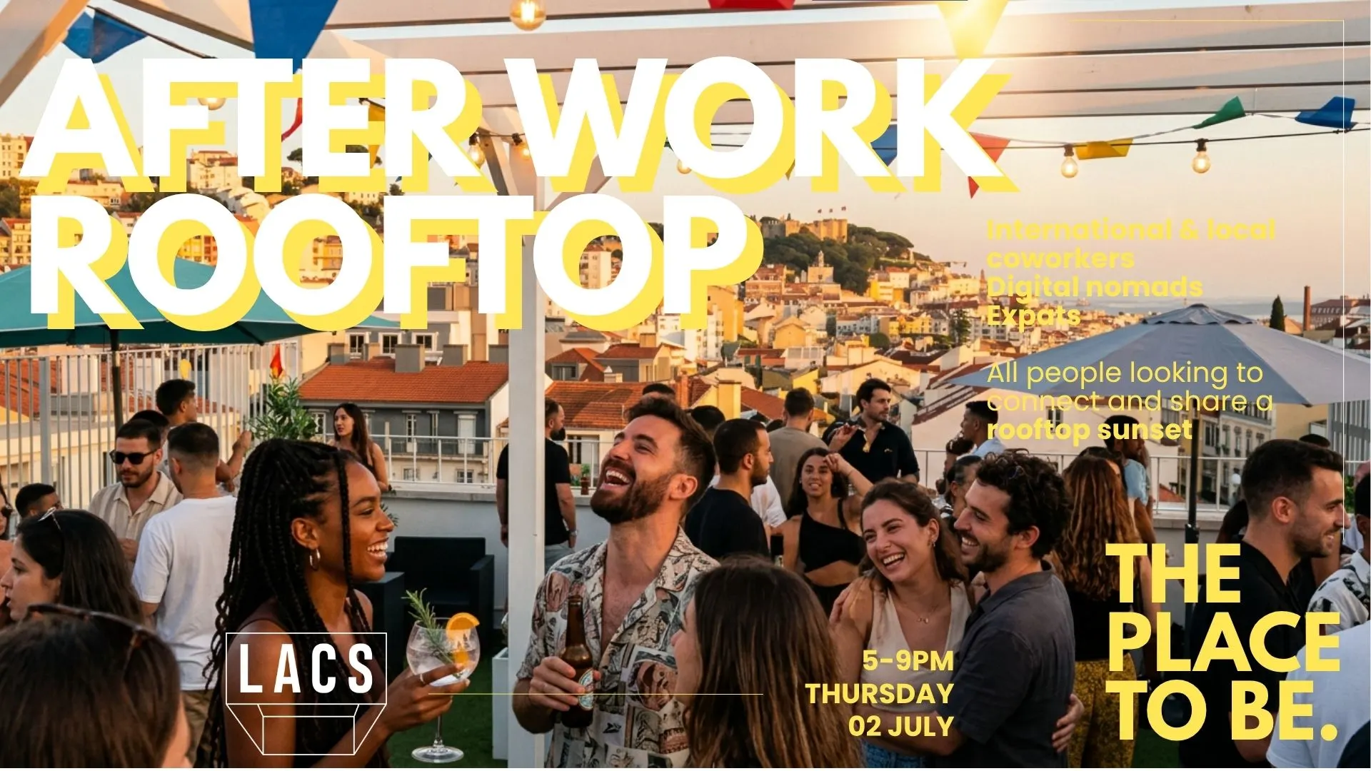Rooftop Afterwork - Overtime Lisbon - 4 Edition Cover