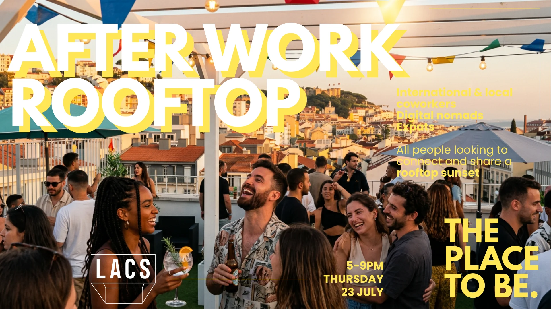 Rooftop Afterwork - Overtime Lisbon - 6 Edition Cover