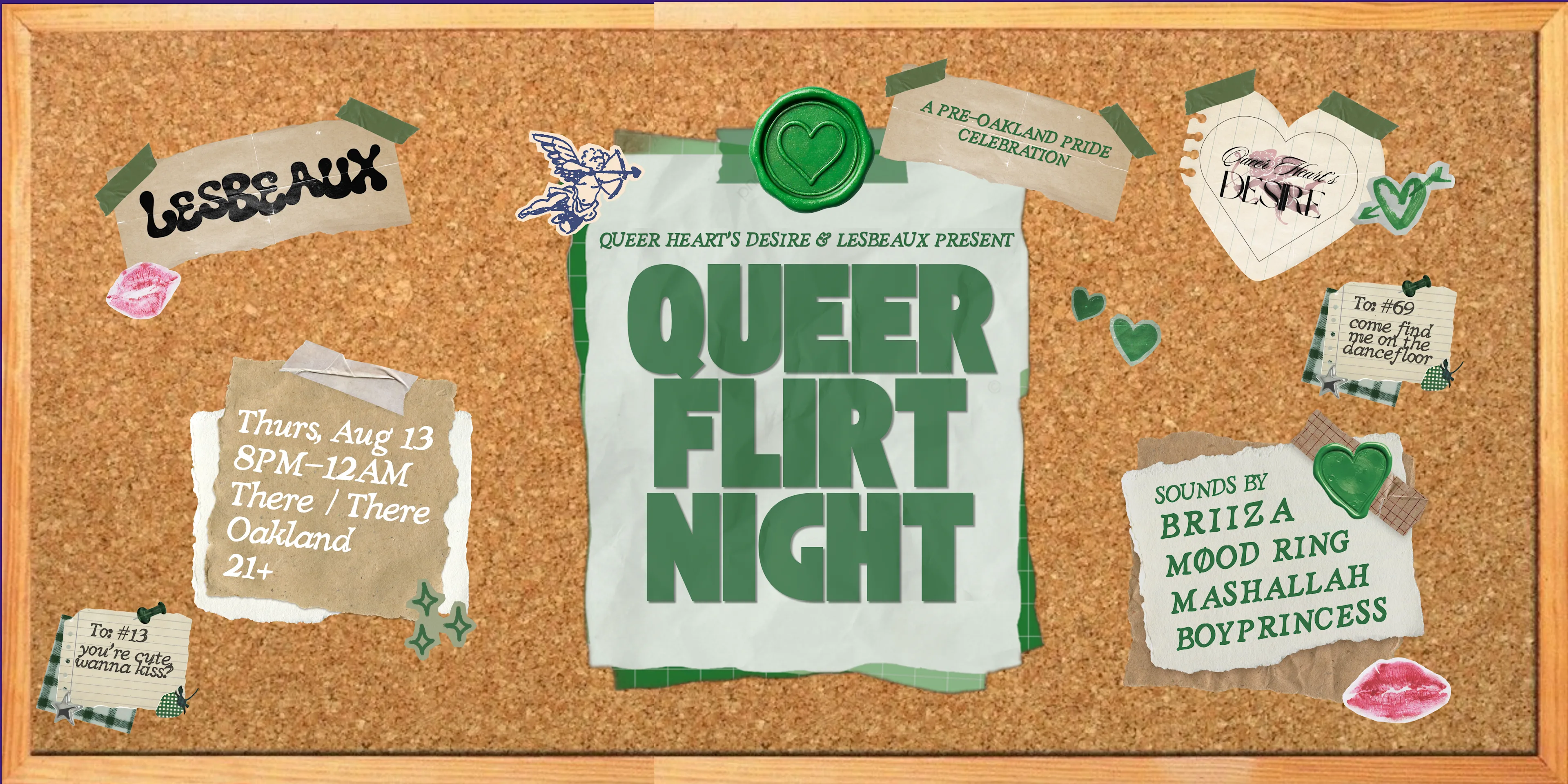 Queer Flirt Night: Oakland Pride Edition! Cover