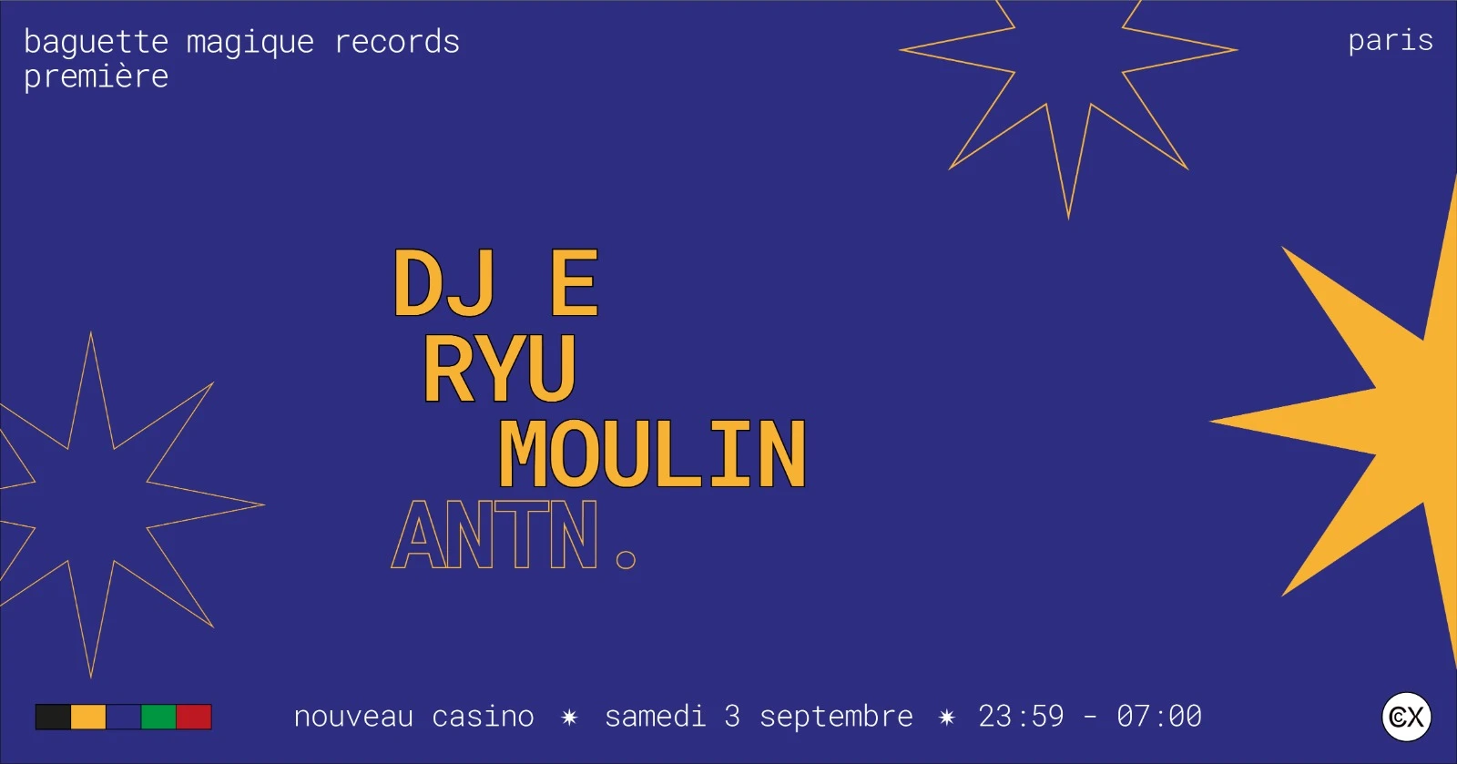 CCX C-1 : Baguette Magique Records – French Showcase Cover