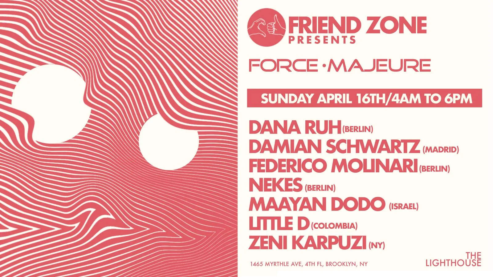 Friendzone Present's Strong Force Dana Ruh &Berlin Takeover Cover