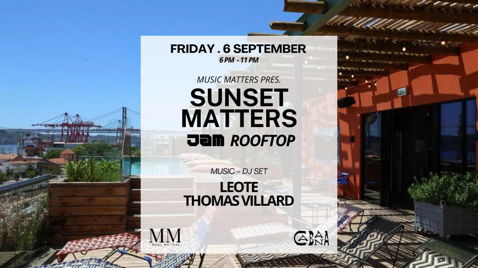 Sunset Matters Volume 9 @Jam Hotel Rooftop Cover