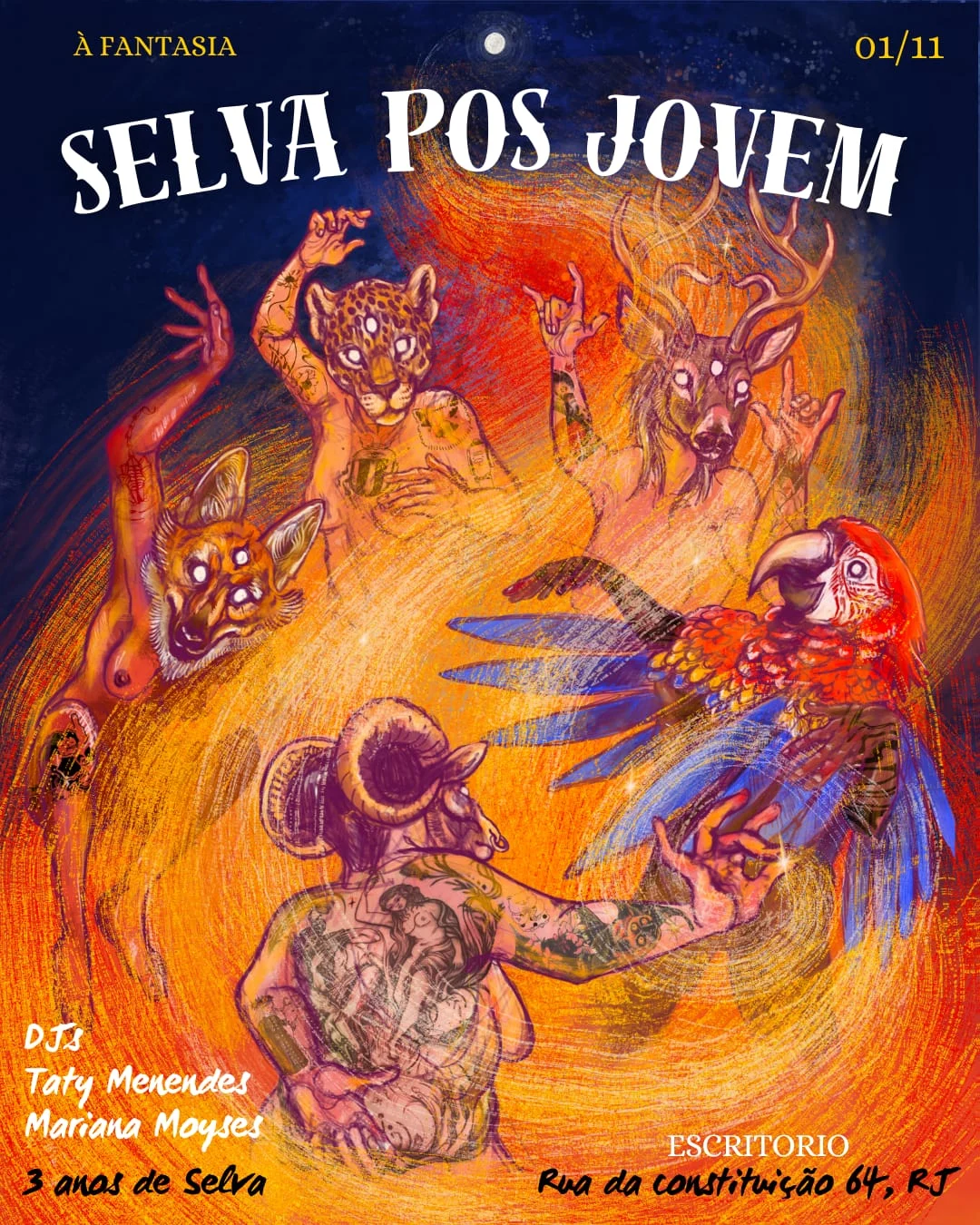 Selva Pós Jovem No Escritório Cover