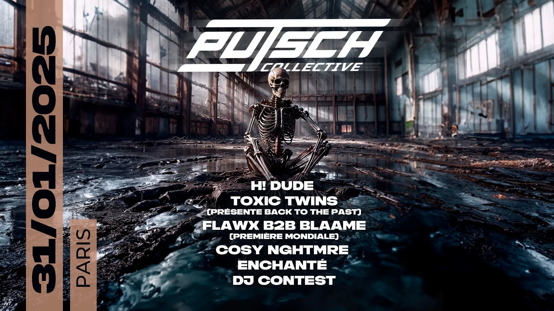 Putsch : H! Dude, Toxic Twins, Flawx, Blaame, Cosy Nghtmre.. Cover