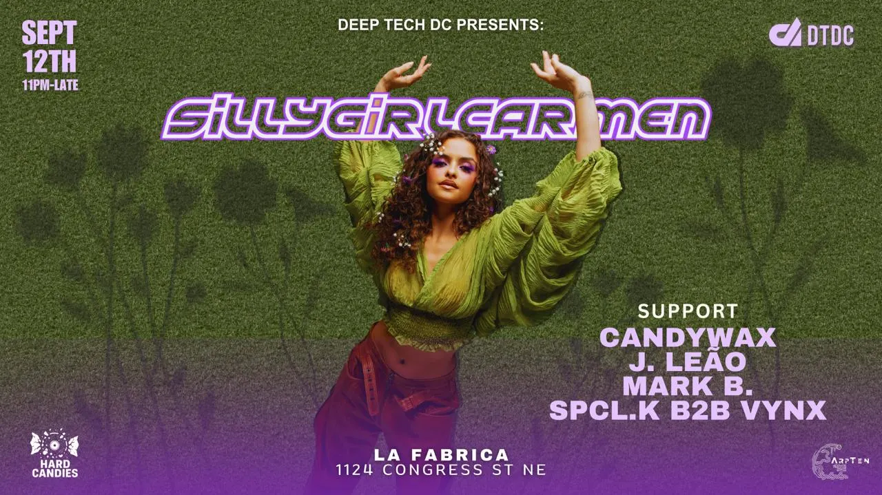 Deep Tech DC Presents: Sillygirlcarmen Cover