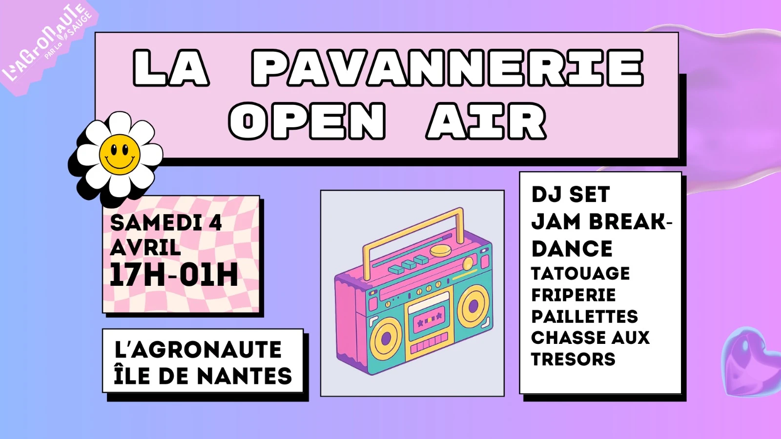 Open Air La Pavannerie - Chasse Aux Oeufs Electro Cover