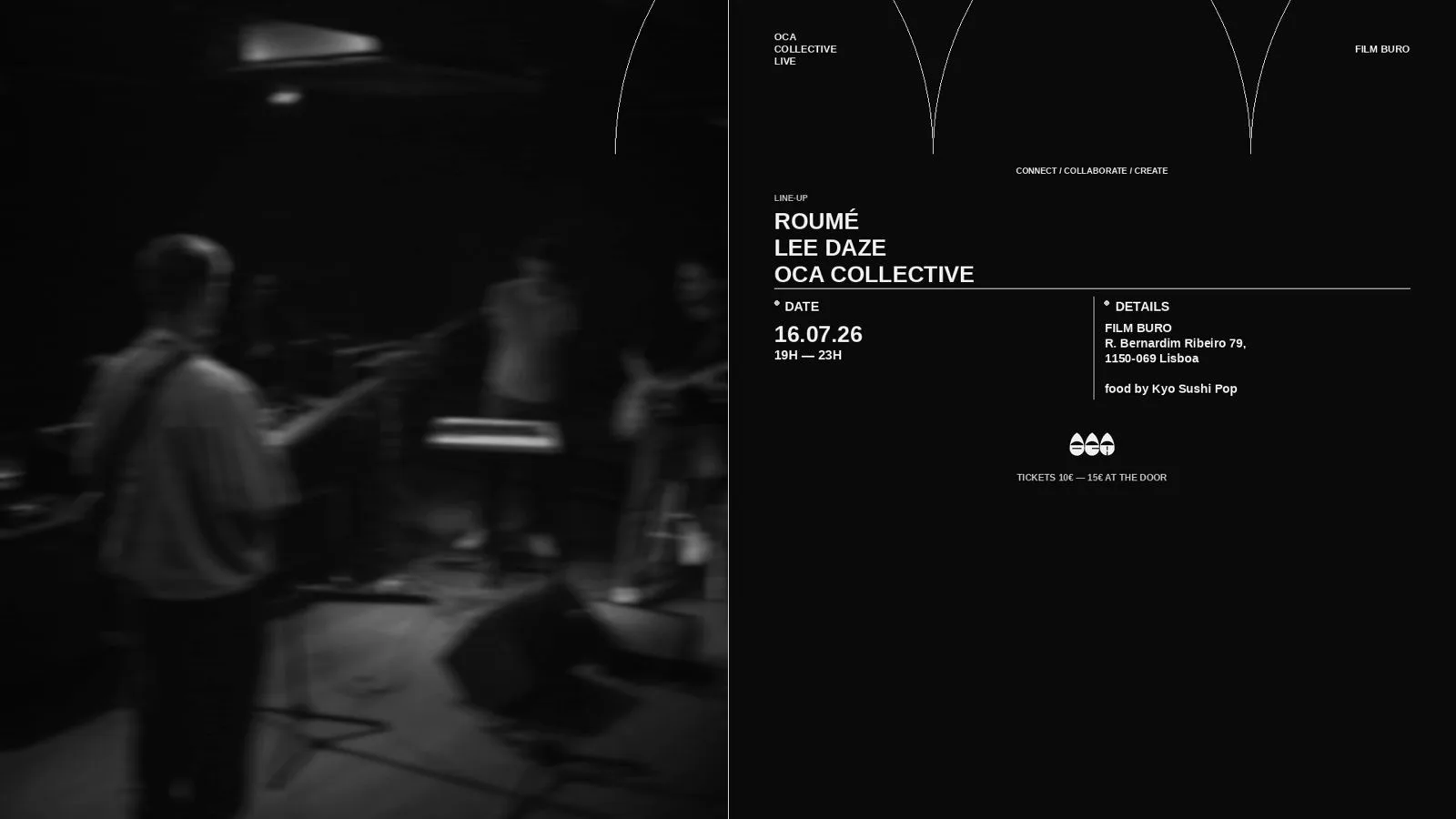 Oca Collective Live Ft. Roumé & Lee Daze Cover