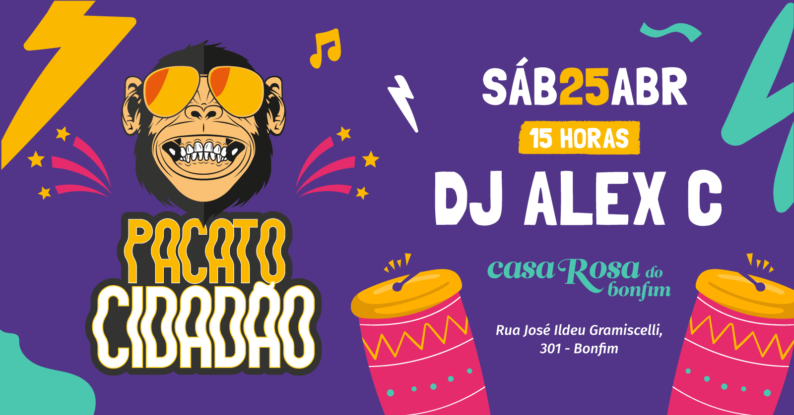 Bloco Pacato Cidadão E Dj Alex C. Cover