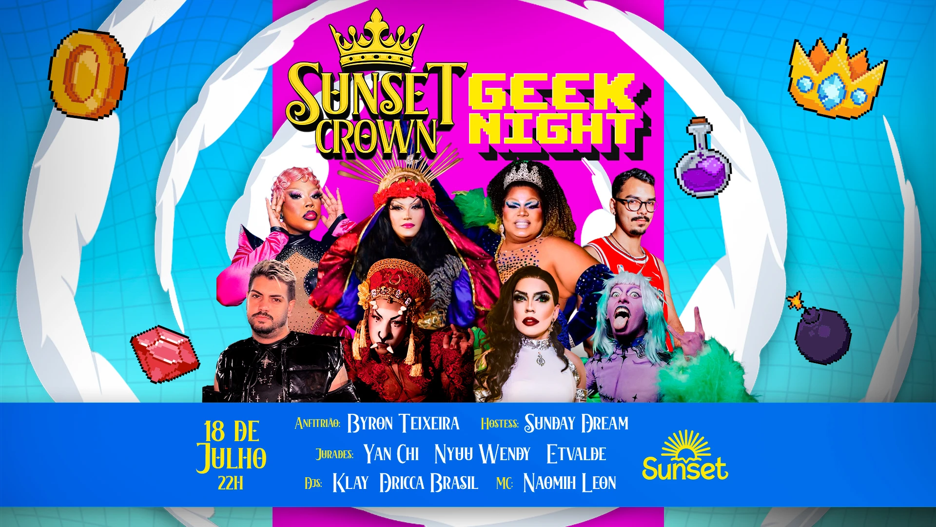 Sunset Crown #4 - Geek Cover