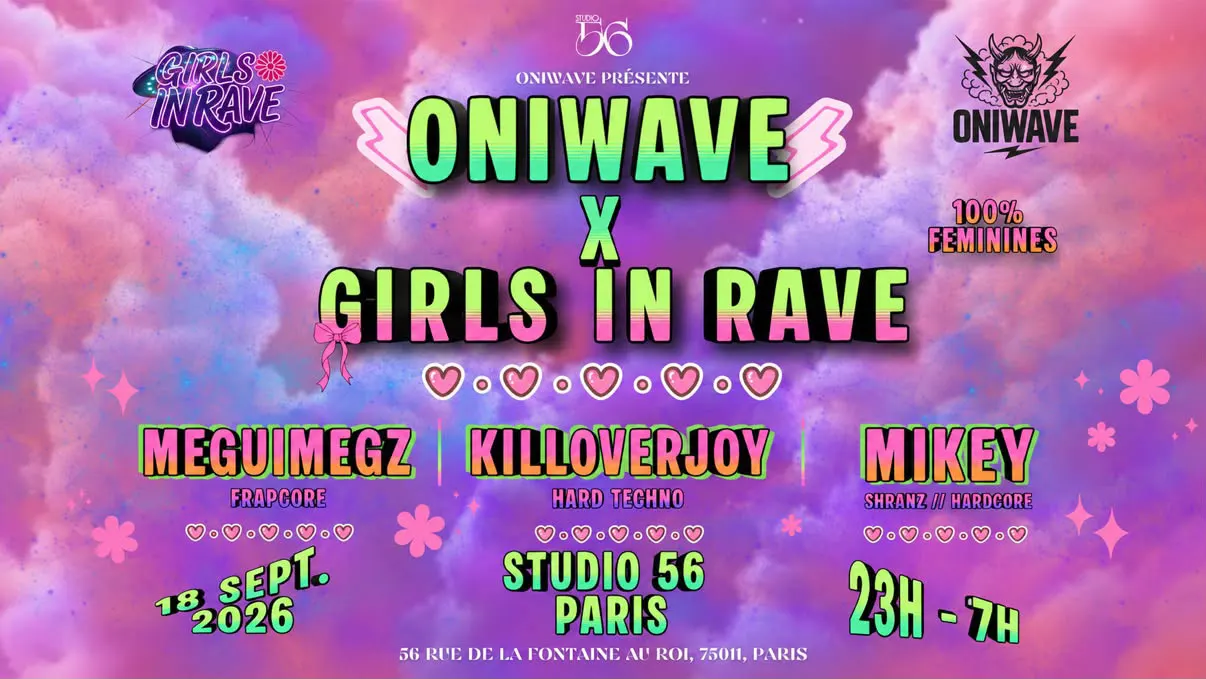 Oniwave X Girls In Rave Cover