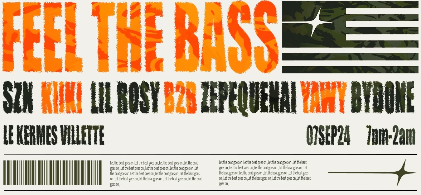 Paname Ol Starz Presents: Feel The Bass Cover