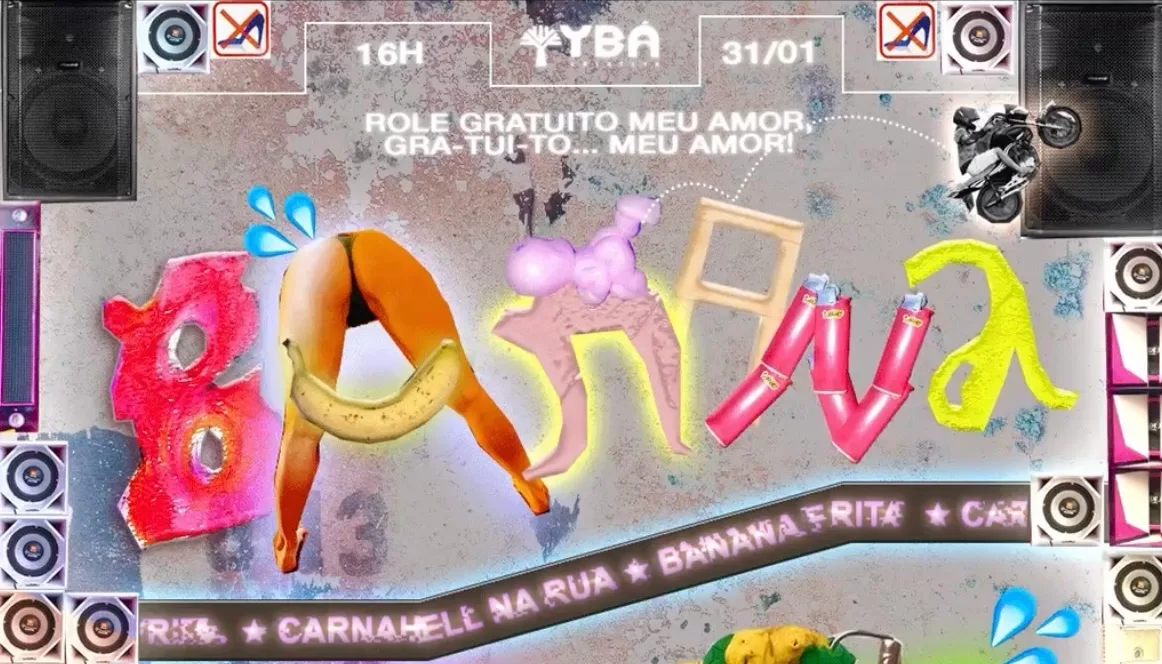 Banana Na Rua: Gratuito X Carnahell 2026 Cover