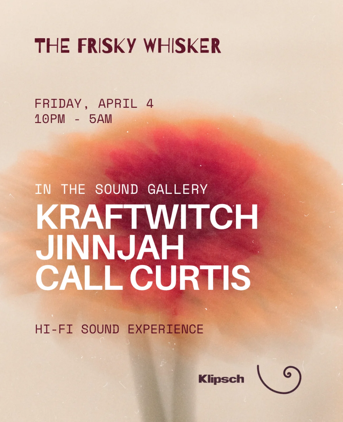 Kraftwitch In The Sound Gallery + Jinnjah, Call Curtis Cover