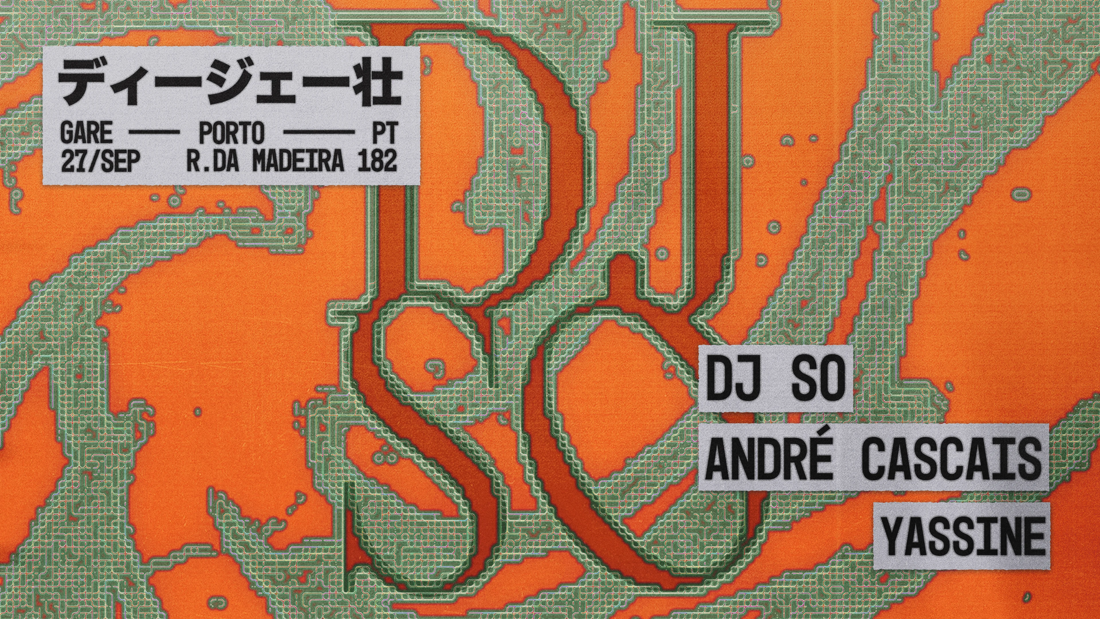 Dj So, André Cascais, Yassine Cover