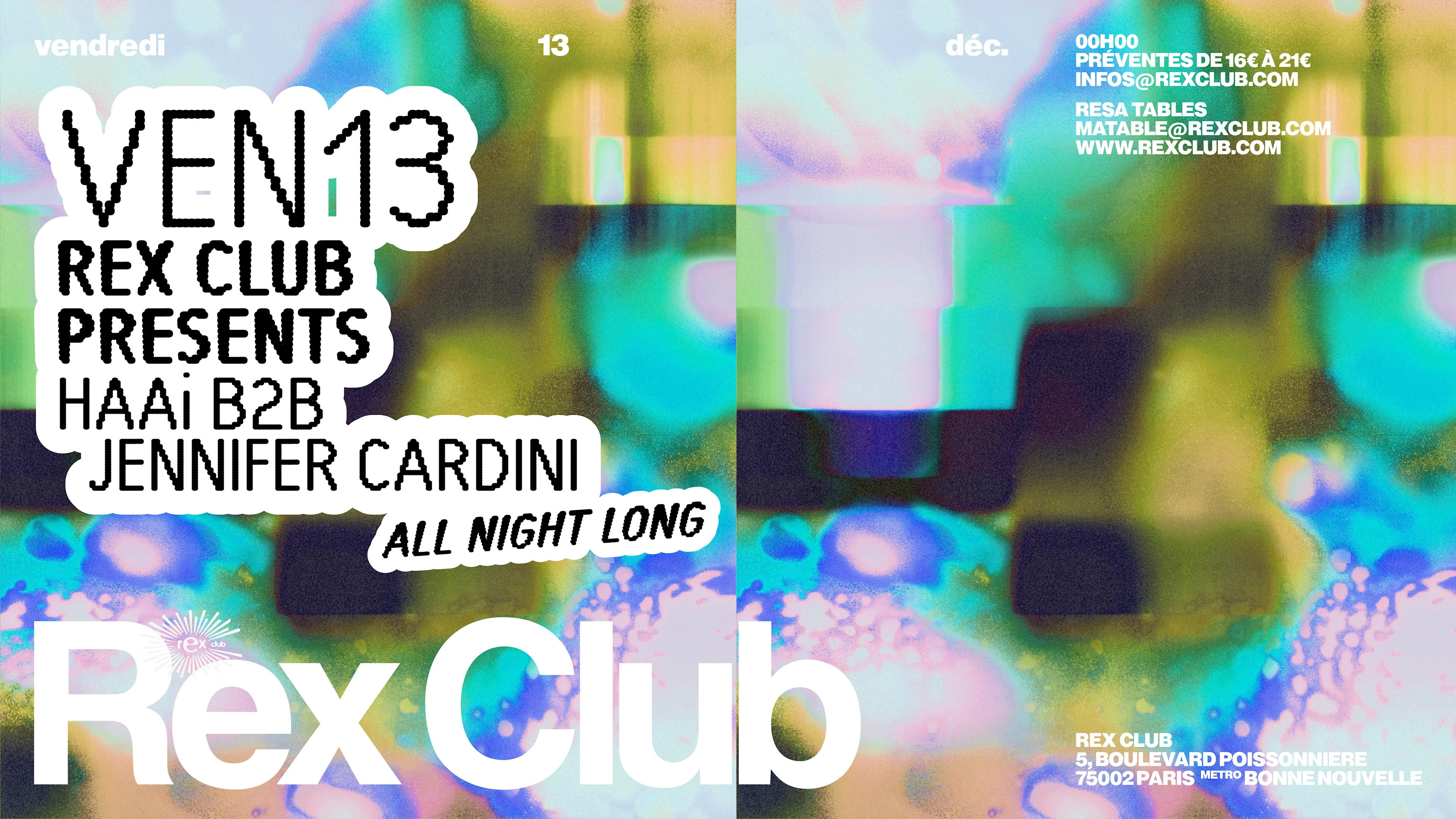 Haai Residency: Haai B2b Jennifer Cardini All Night Long Cover