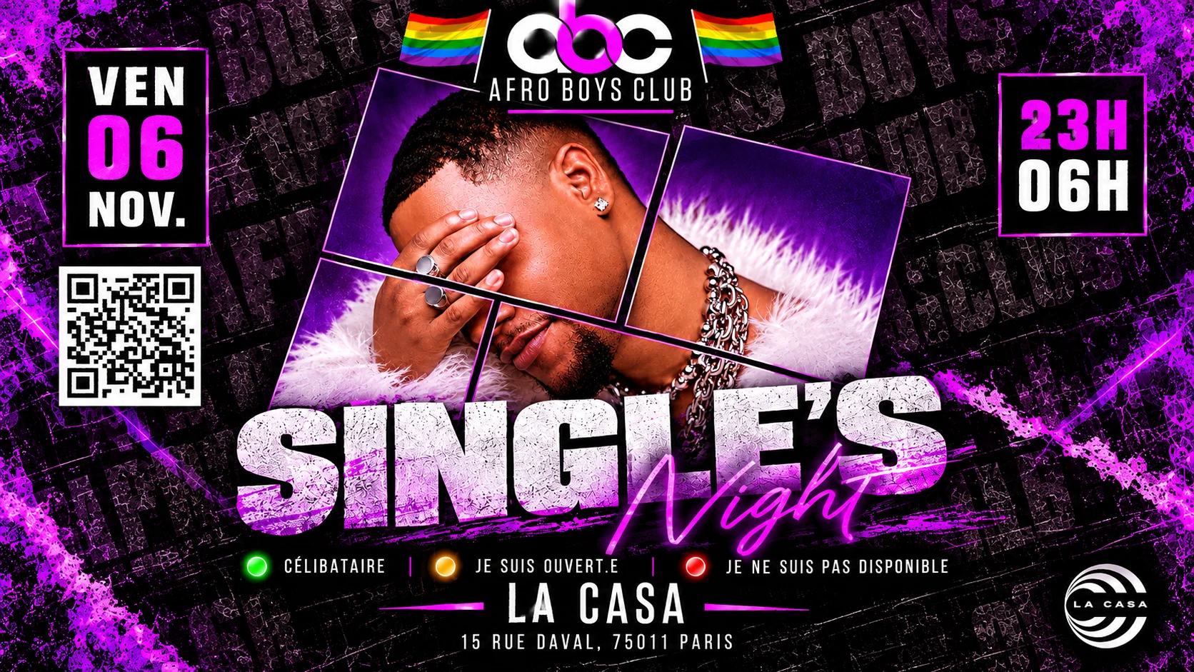 Afro Carib Singles Night Cover