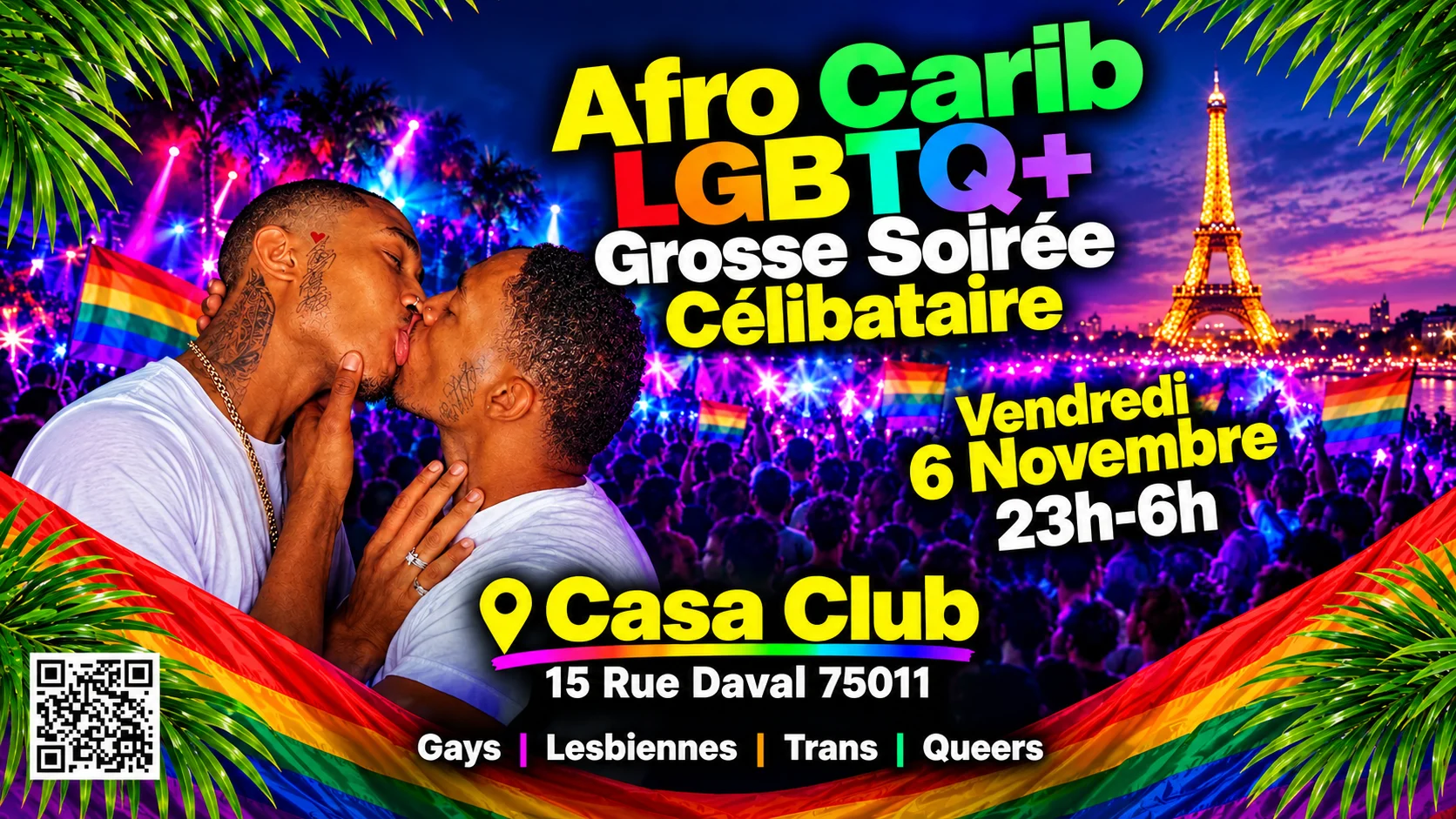 Afro Carib Singles Night Cover
