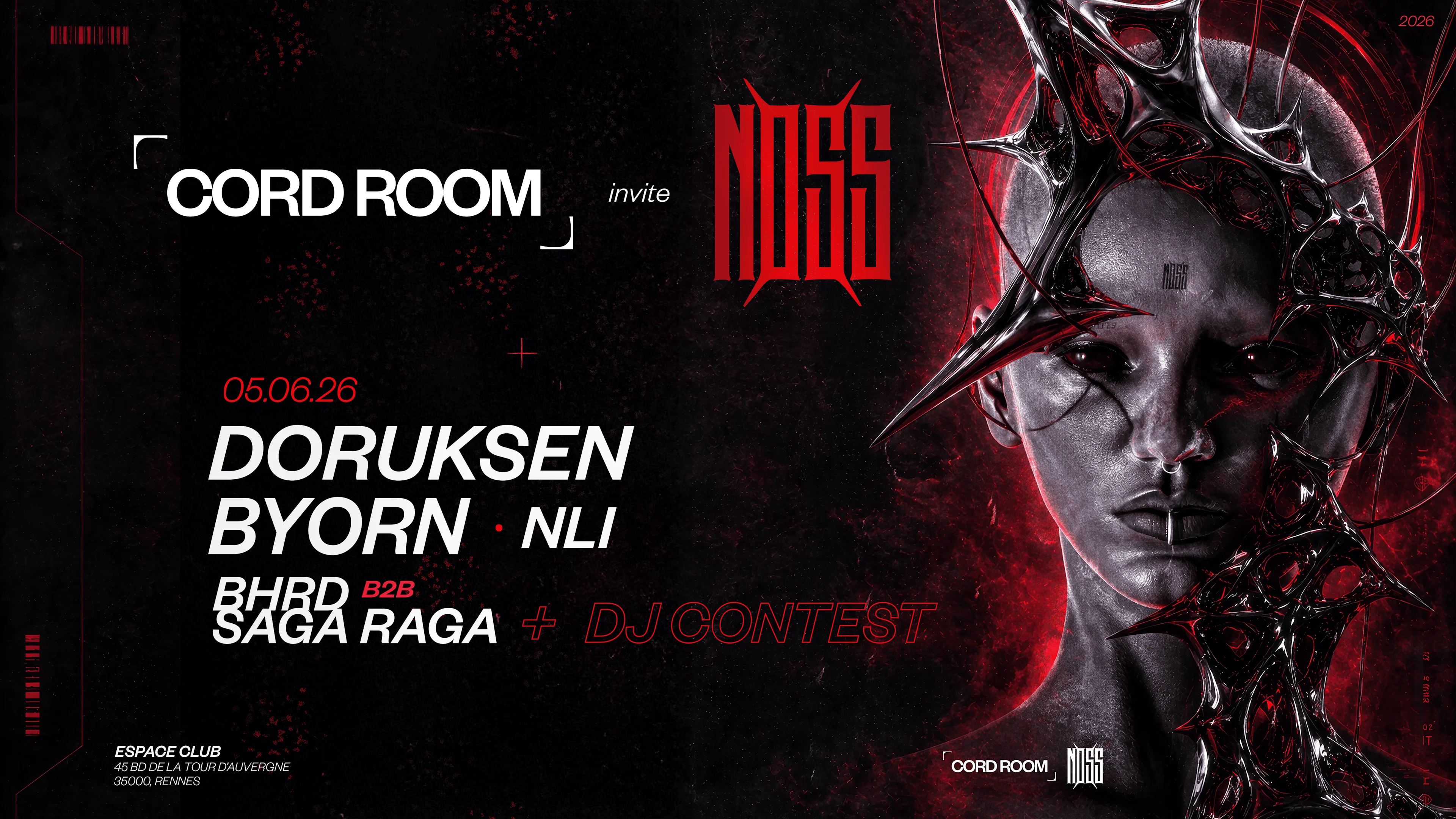 Cord Room X Noss Cover