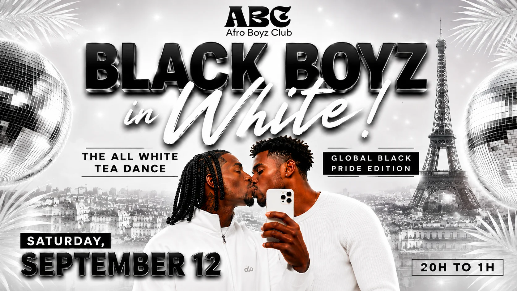Black Boyz In White  | Global Black Pride Edition Cover