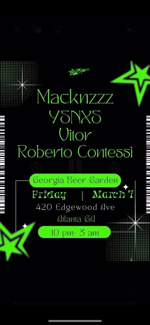 Macknzzz Birthday Celebration Cover