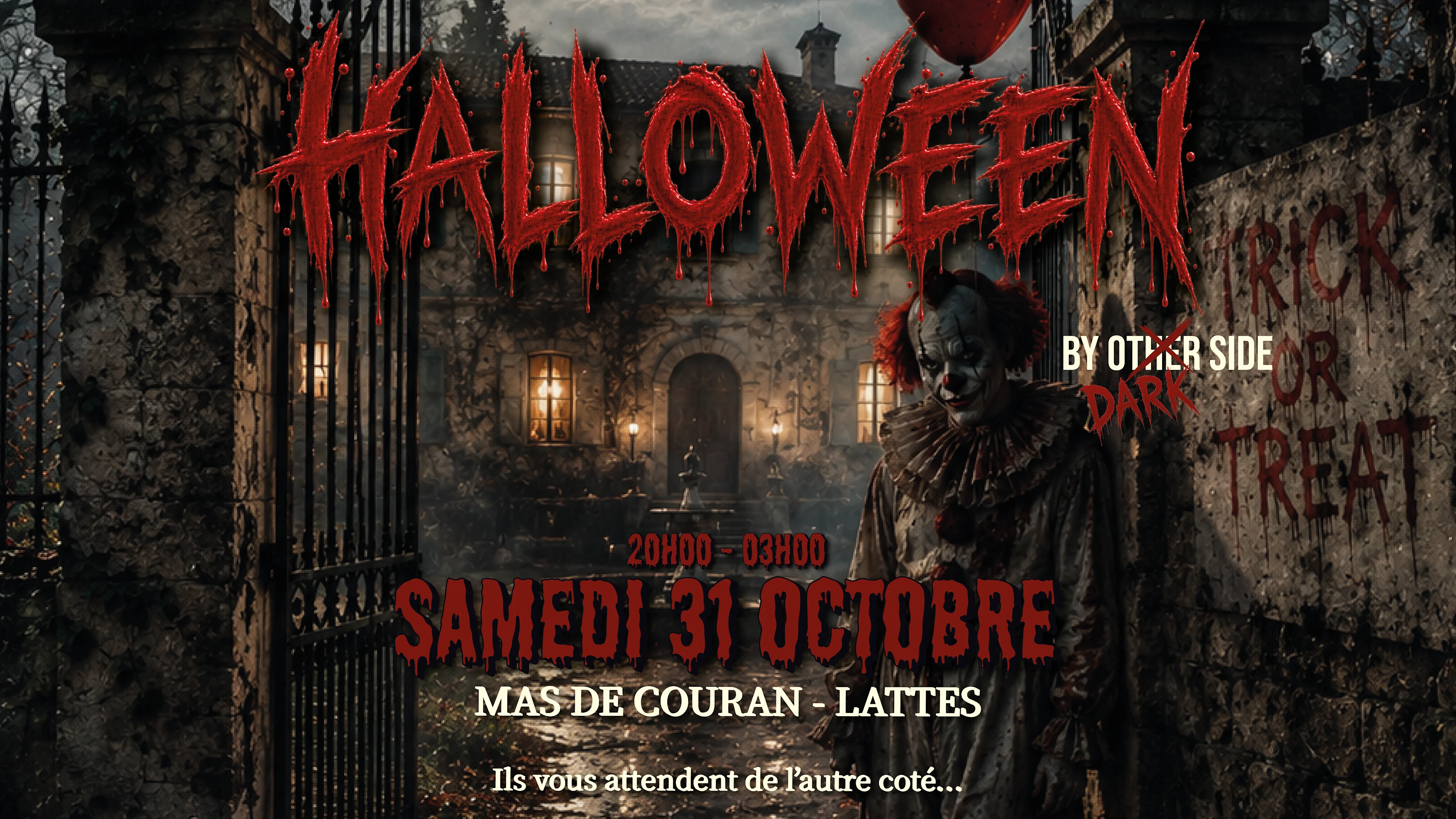 Halloween By Otherside - Le Mas De Couran Cover