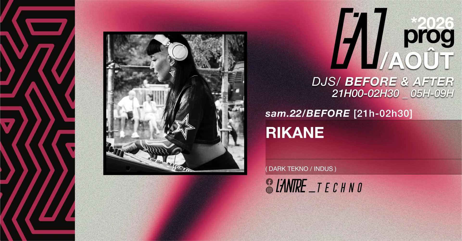 Rikane — Dark Tekno / Indus Cover