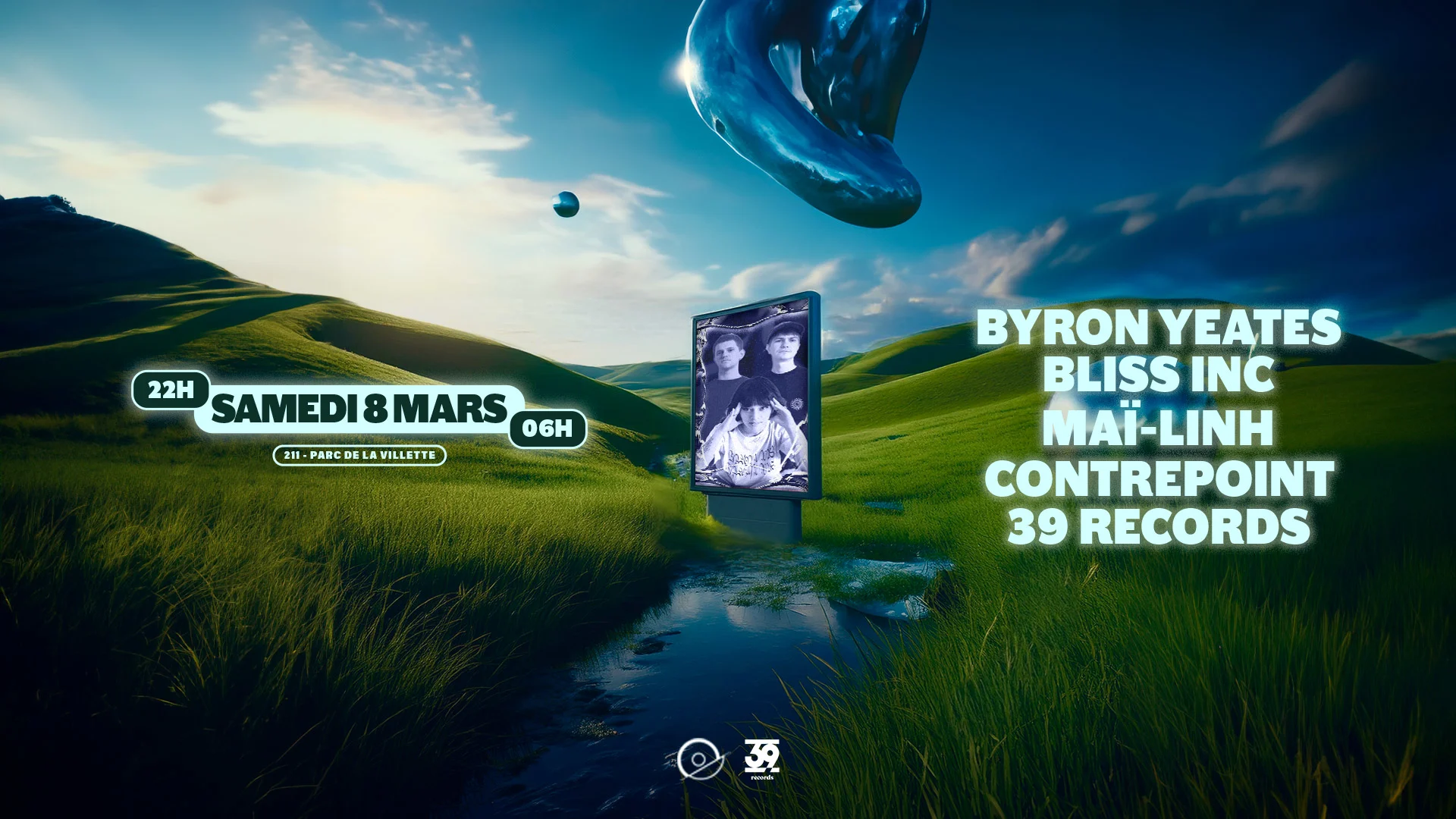 39records X Contrepoint W/ Byron Yeates, Bliss Inc, Maï-Linh Cover