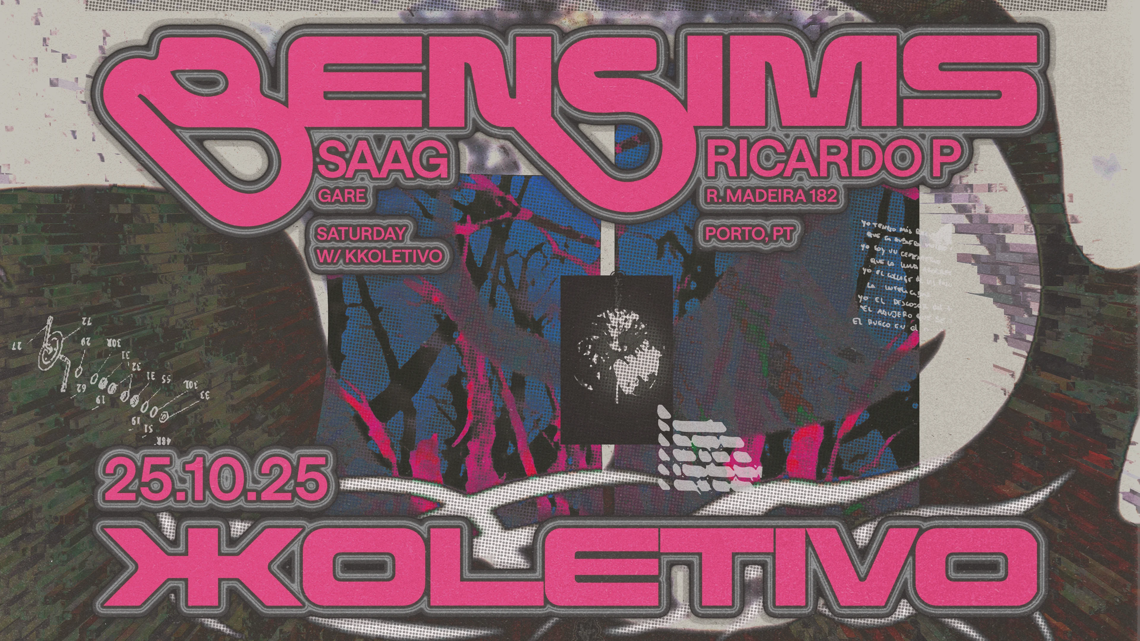 K Koletivo With Ben Sims, Saag, Ricardo P Cover