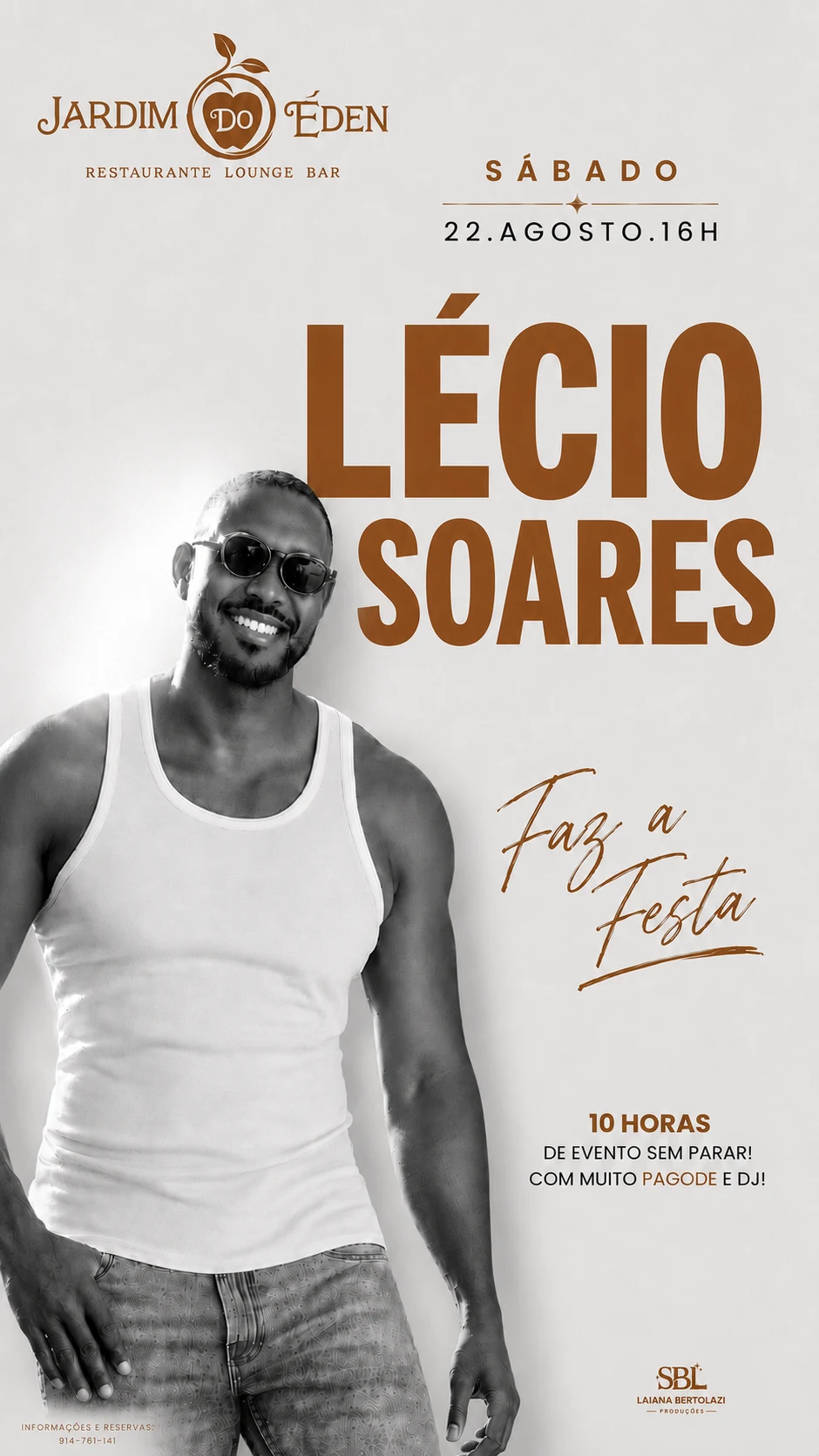 Lecio Soares, Faz A Festa ! Cover