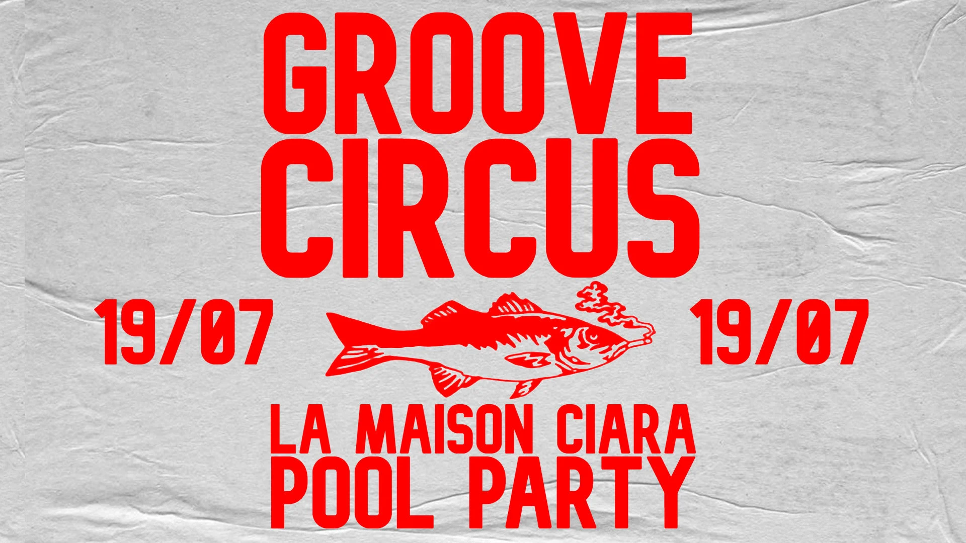 Groove Circus X La Maison Ciara Cover