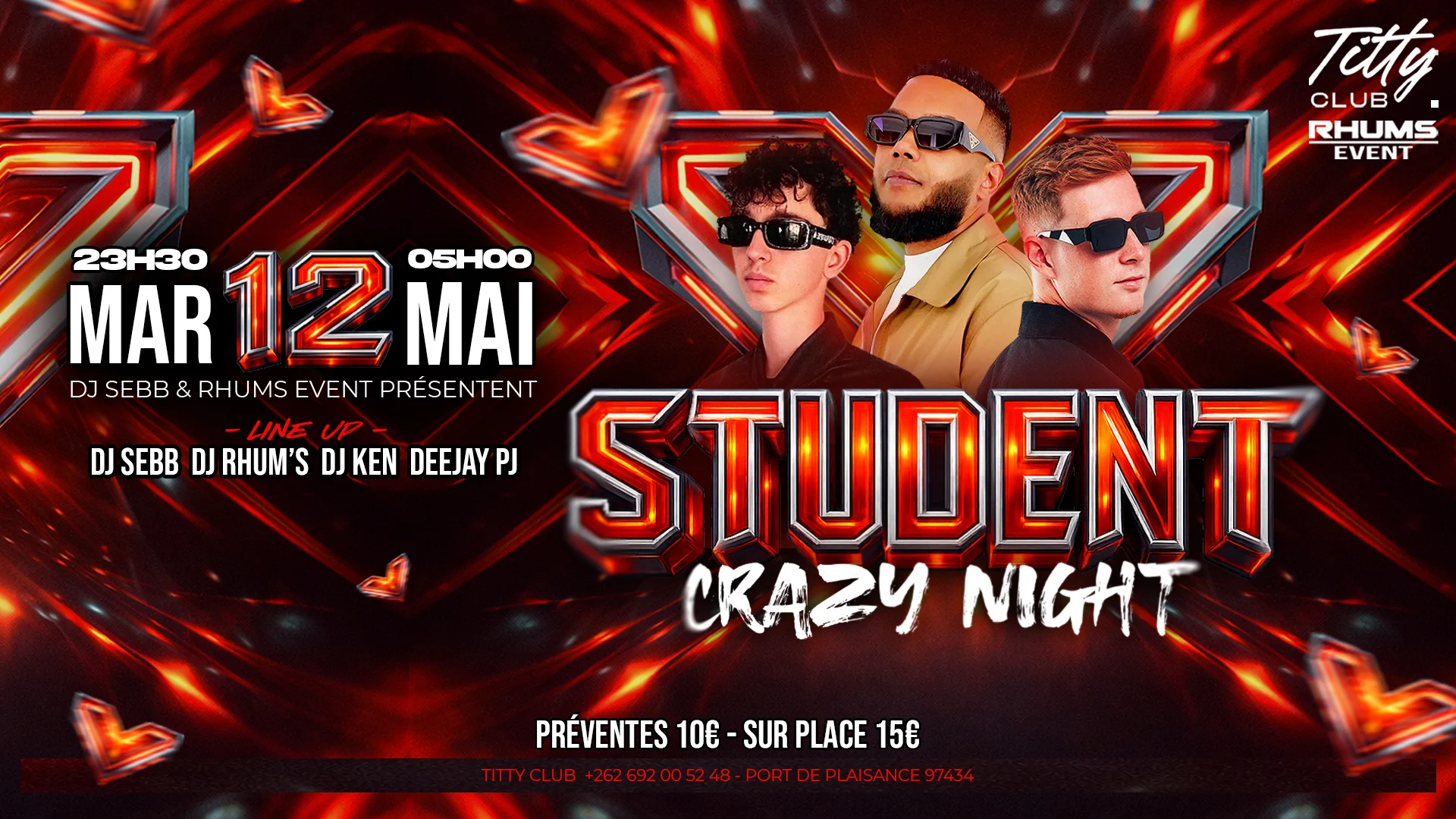Student Crazy Night Cover