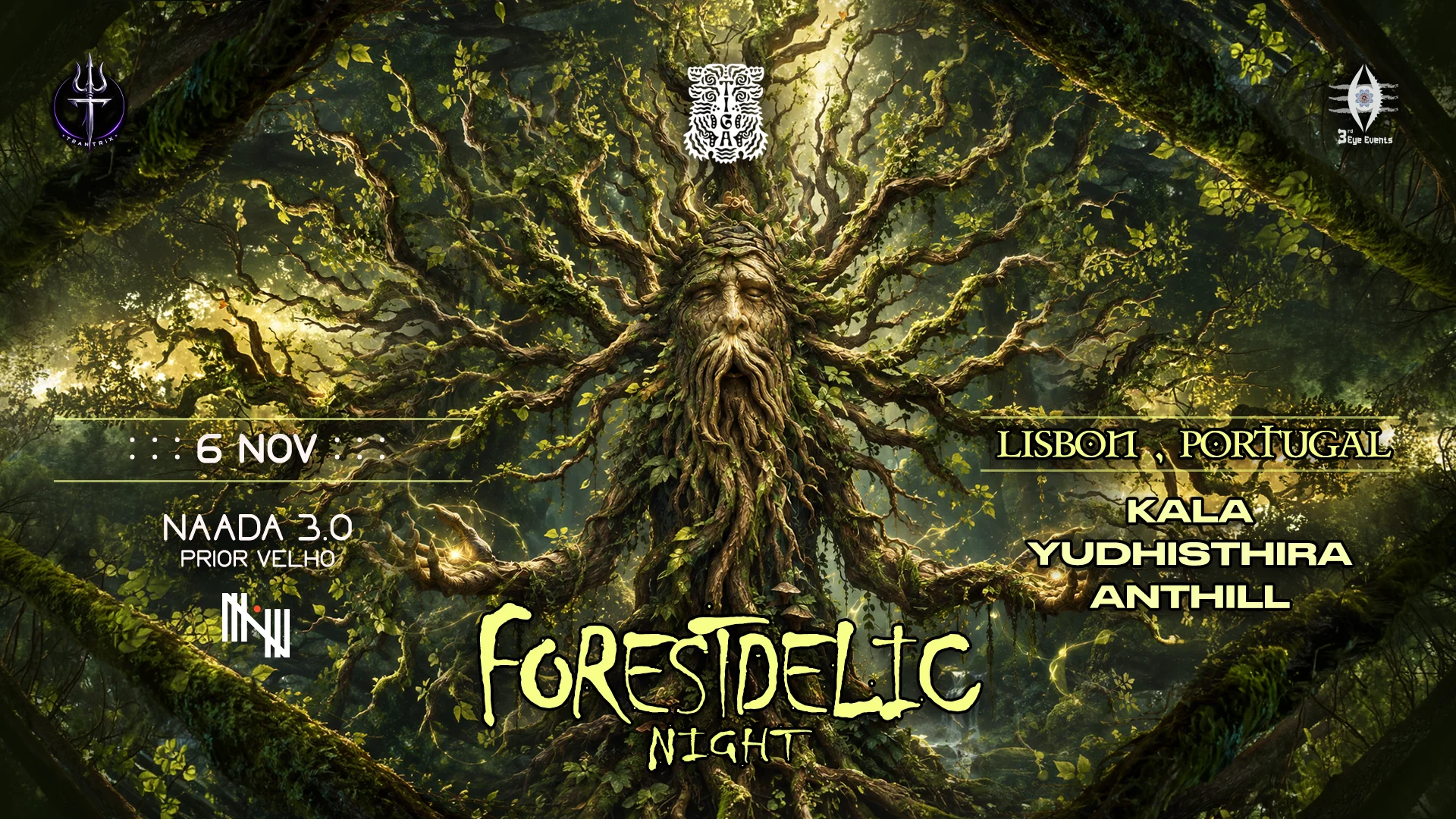 Forestdelic Label Party Cover