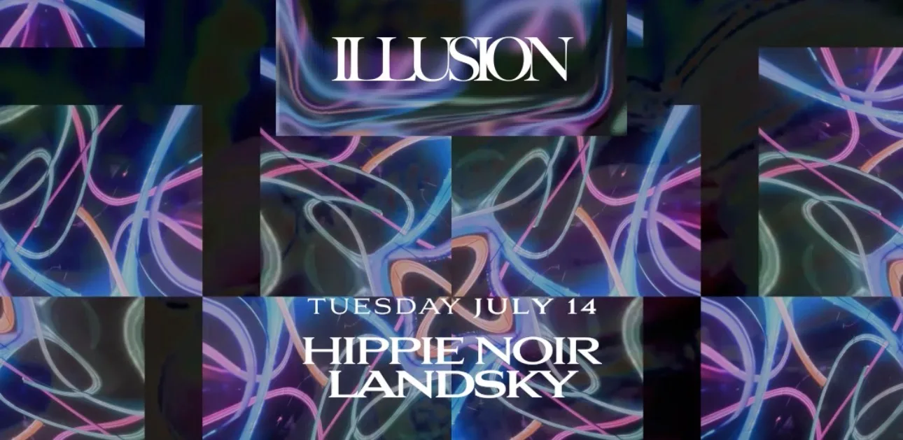 Illusion Invite Hippie Noir Et Landsky Cover