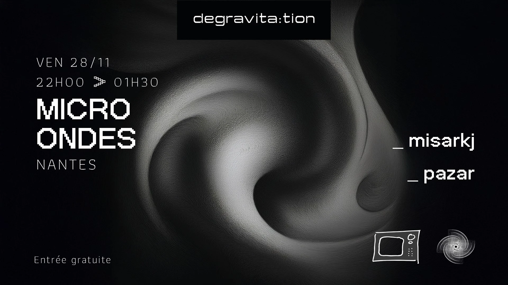 Degravita:Tion • Pazar . Misarkj • At Micro.Ondes Cover