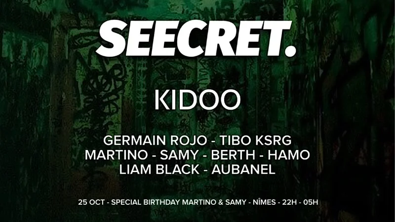 Kidoo - Seecret. - Nîmes Cover