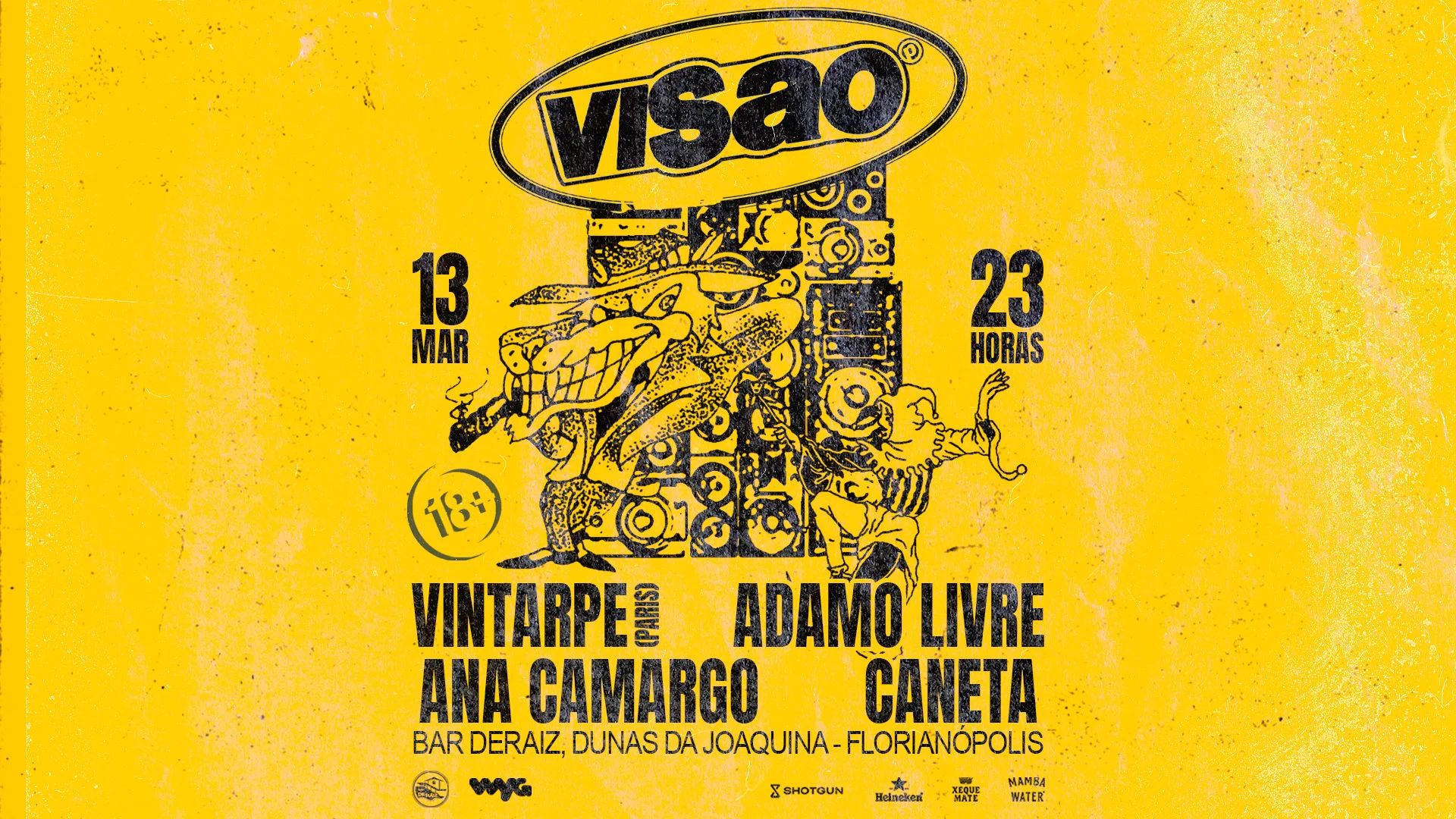 Deraiz E Wyg Convidam Visão Em Floripa Cover