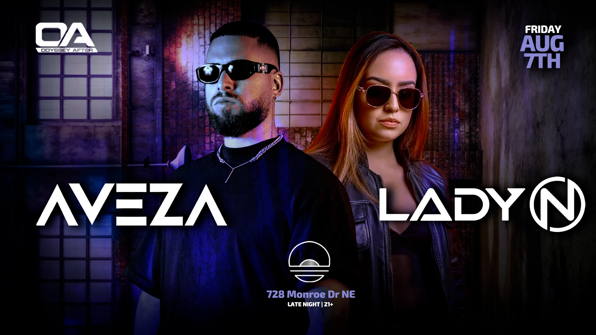 Aveza & Lady N At Odyssey After Cover