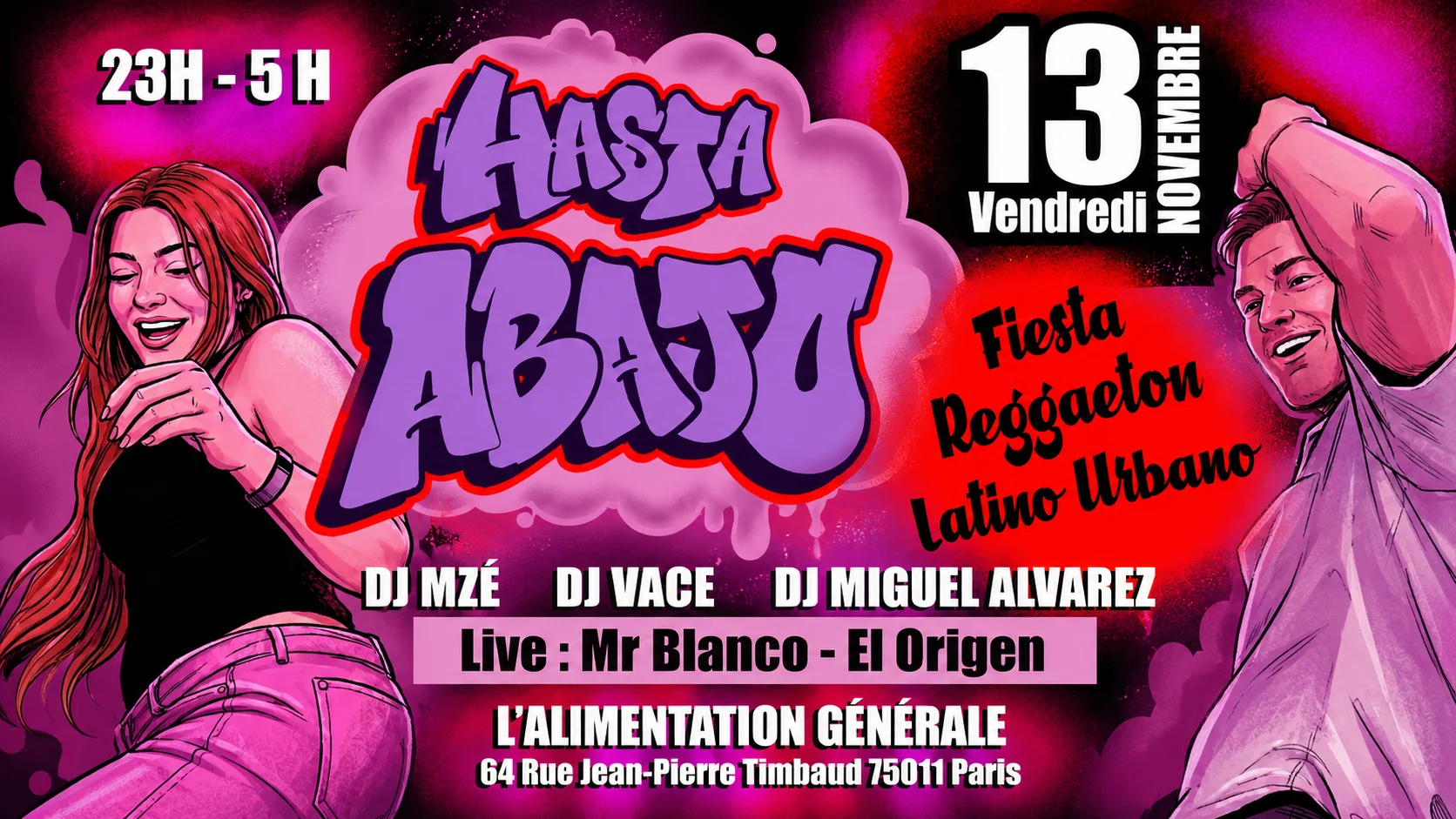 Hasta Abajo Cover