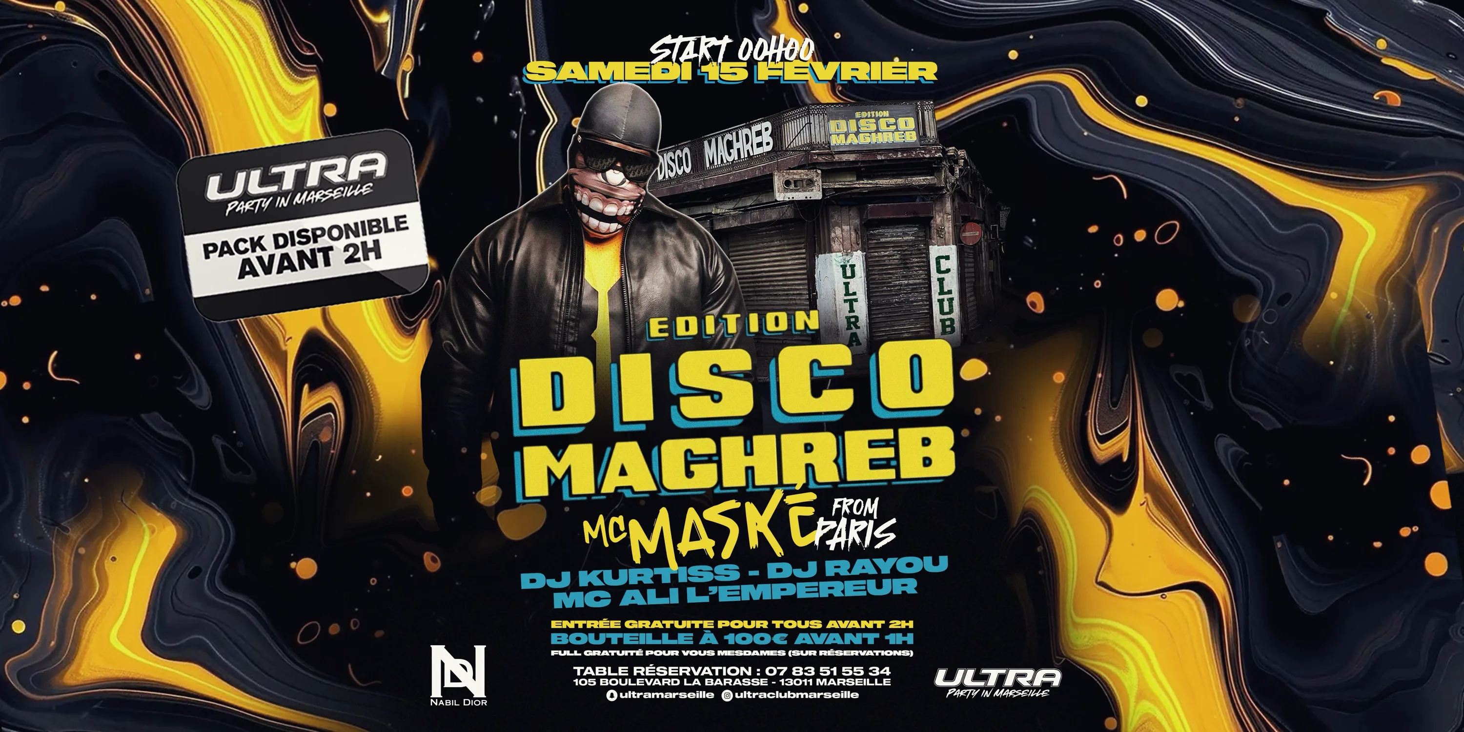 MC Maské - Disco Maghreb Cover