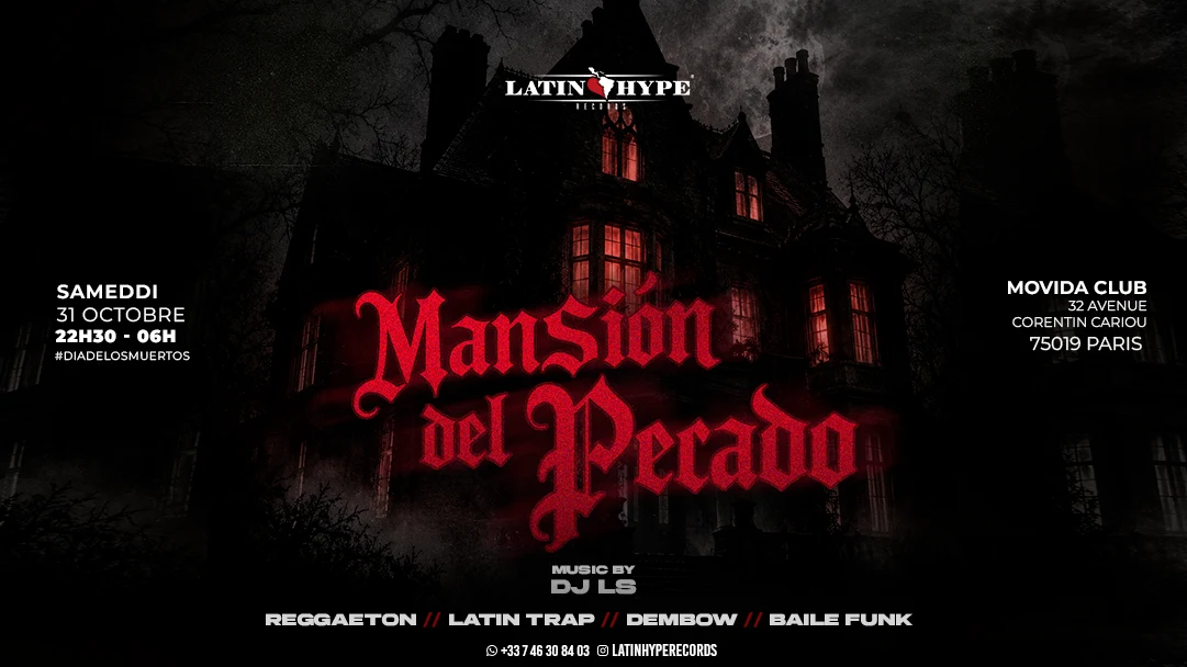 Mansión Del Pecado - Latin Halloween Xxl Cover