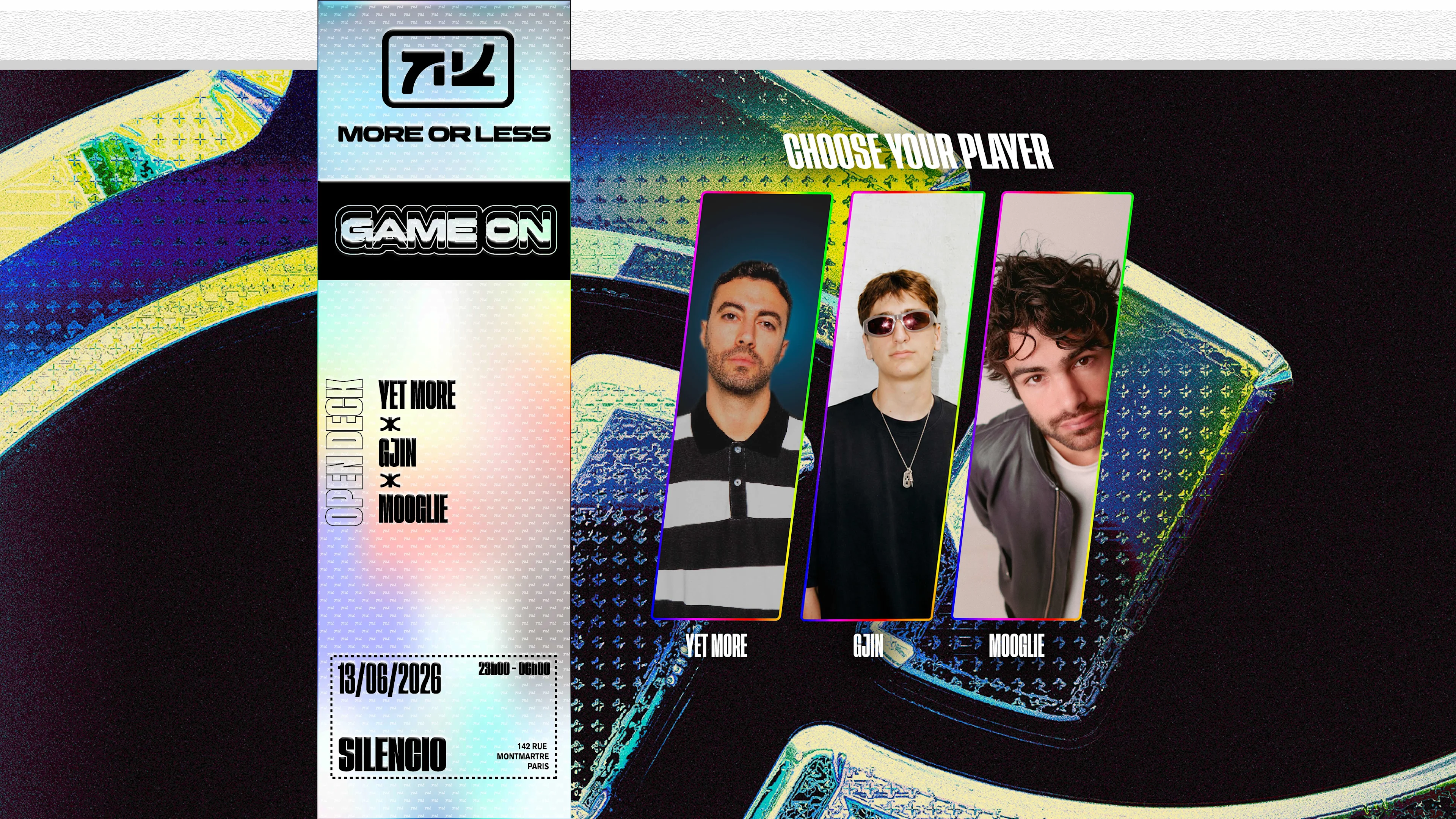 More Or Less: Yet More, Gjin, Mooglie Cover