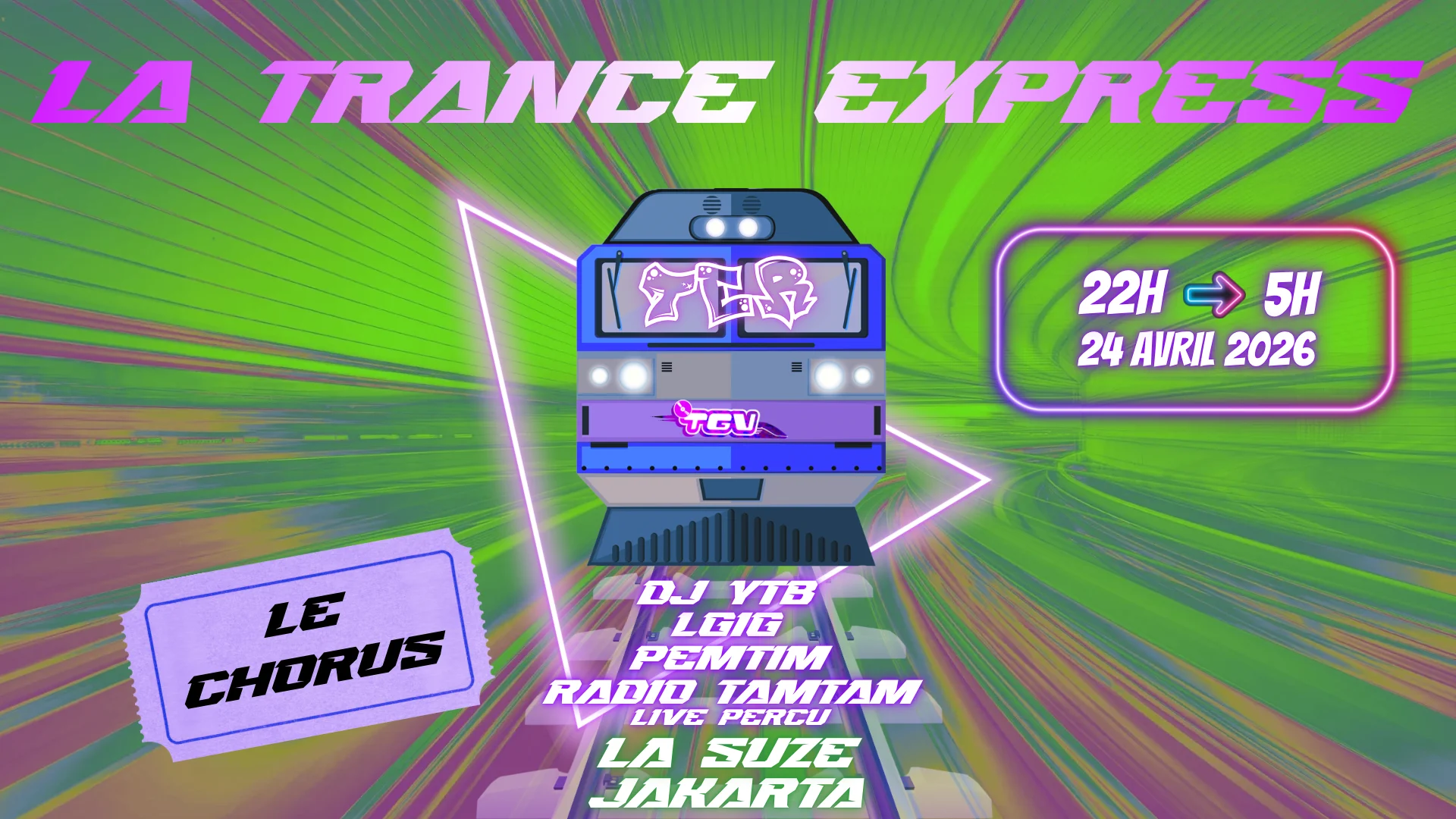 Trance Express : Ter To Tgv Cover