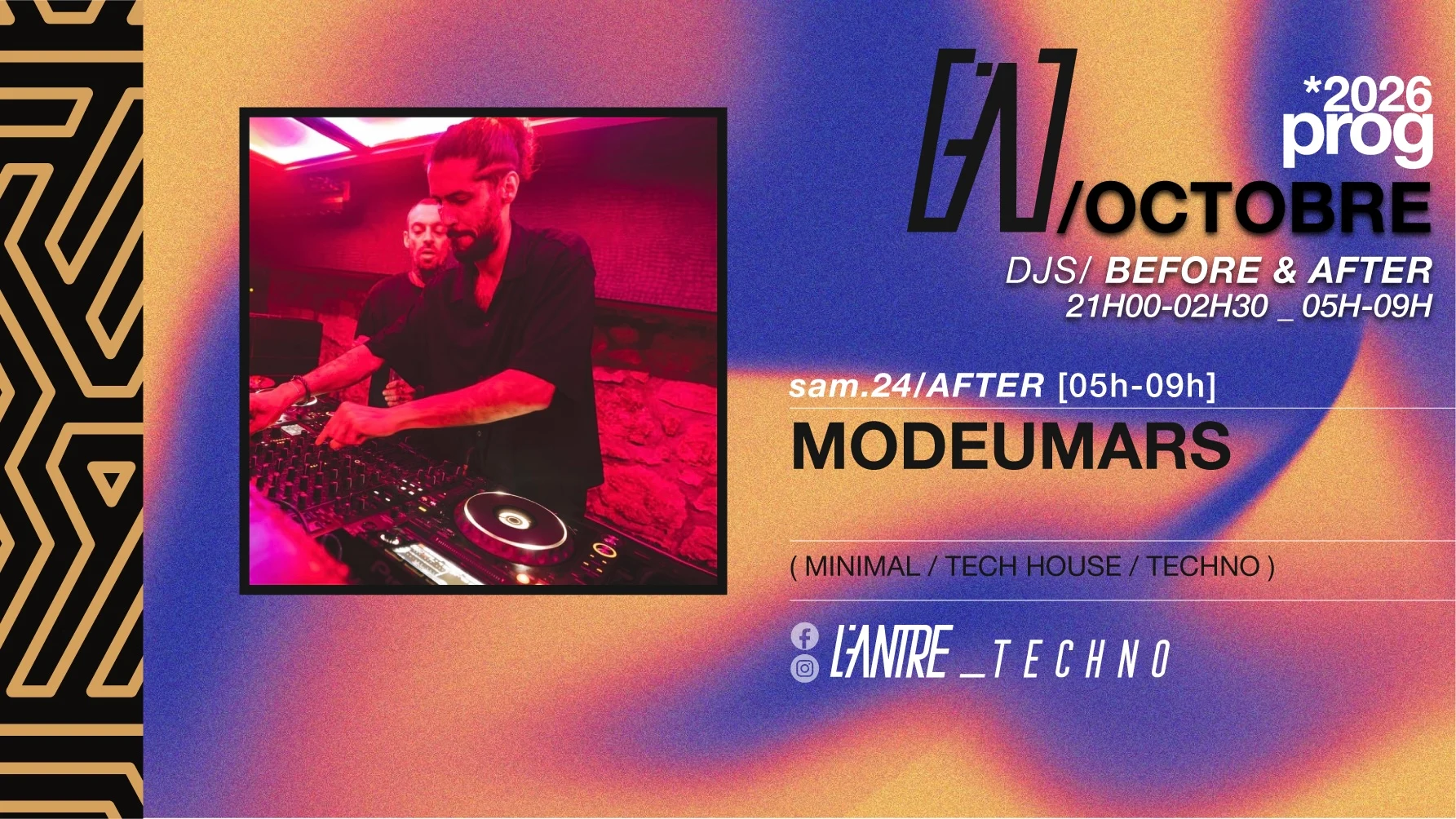 Modeumars — Minimal / Tech House / Techno Cover
