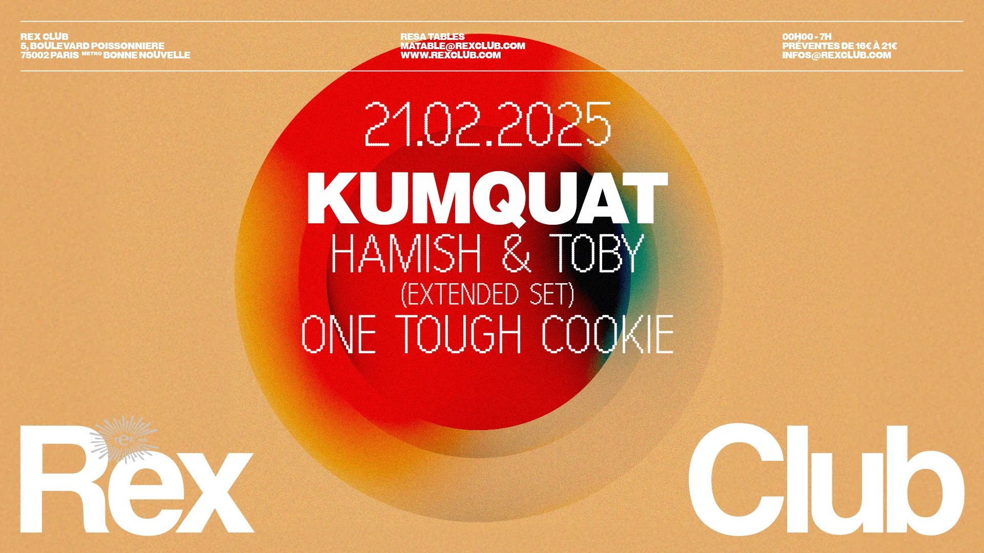 Kumquat W/ Hamish & Toby, One Tough Cookie Cover