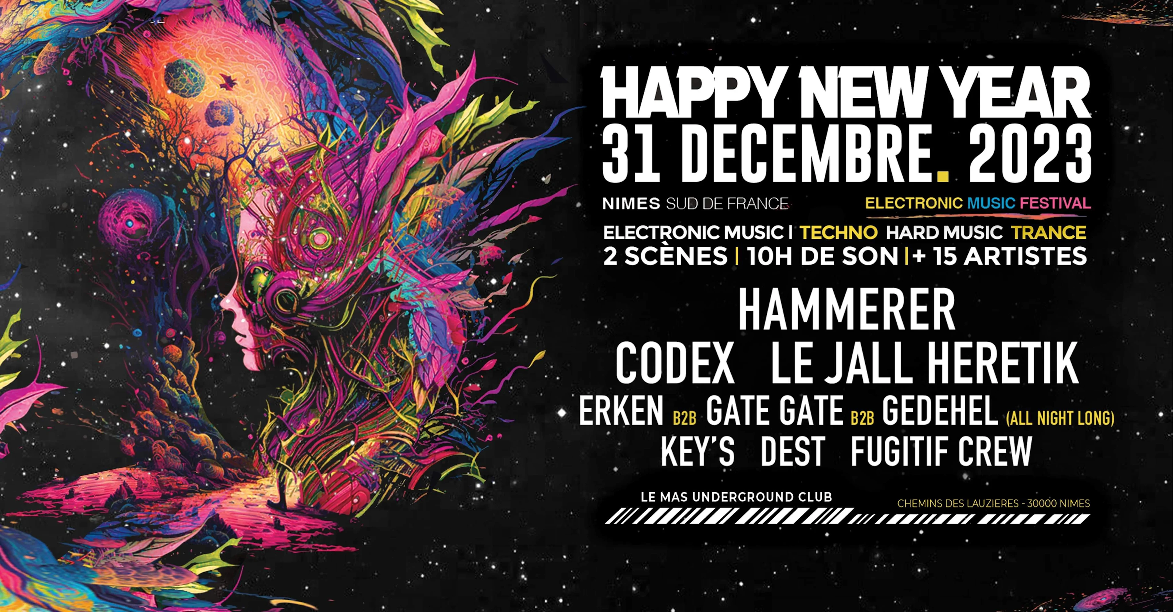 Happy New Year Festival Cover
