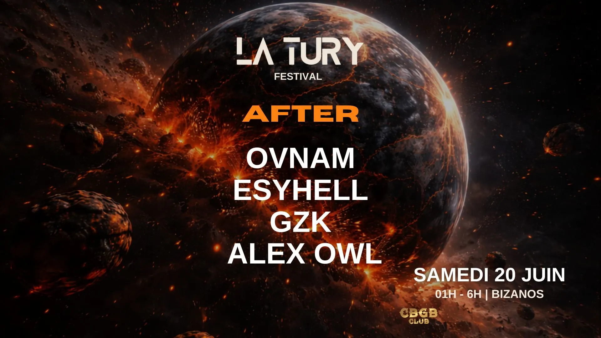 After - La Tury Festival Cover